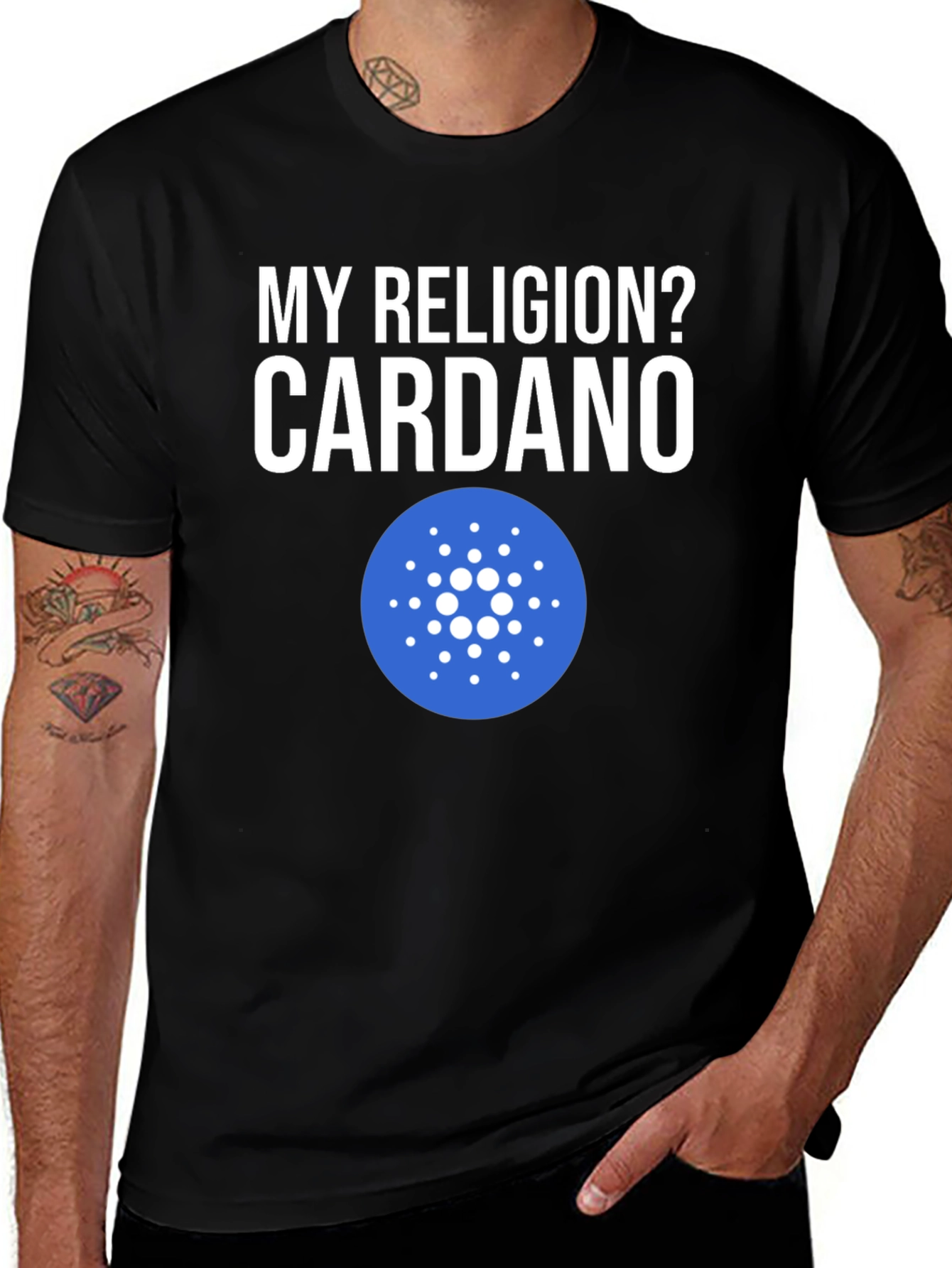 Cardano Religion T-Shirt - Crypto Enthusiast Tee