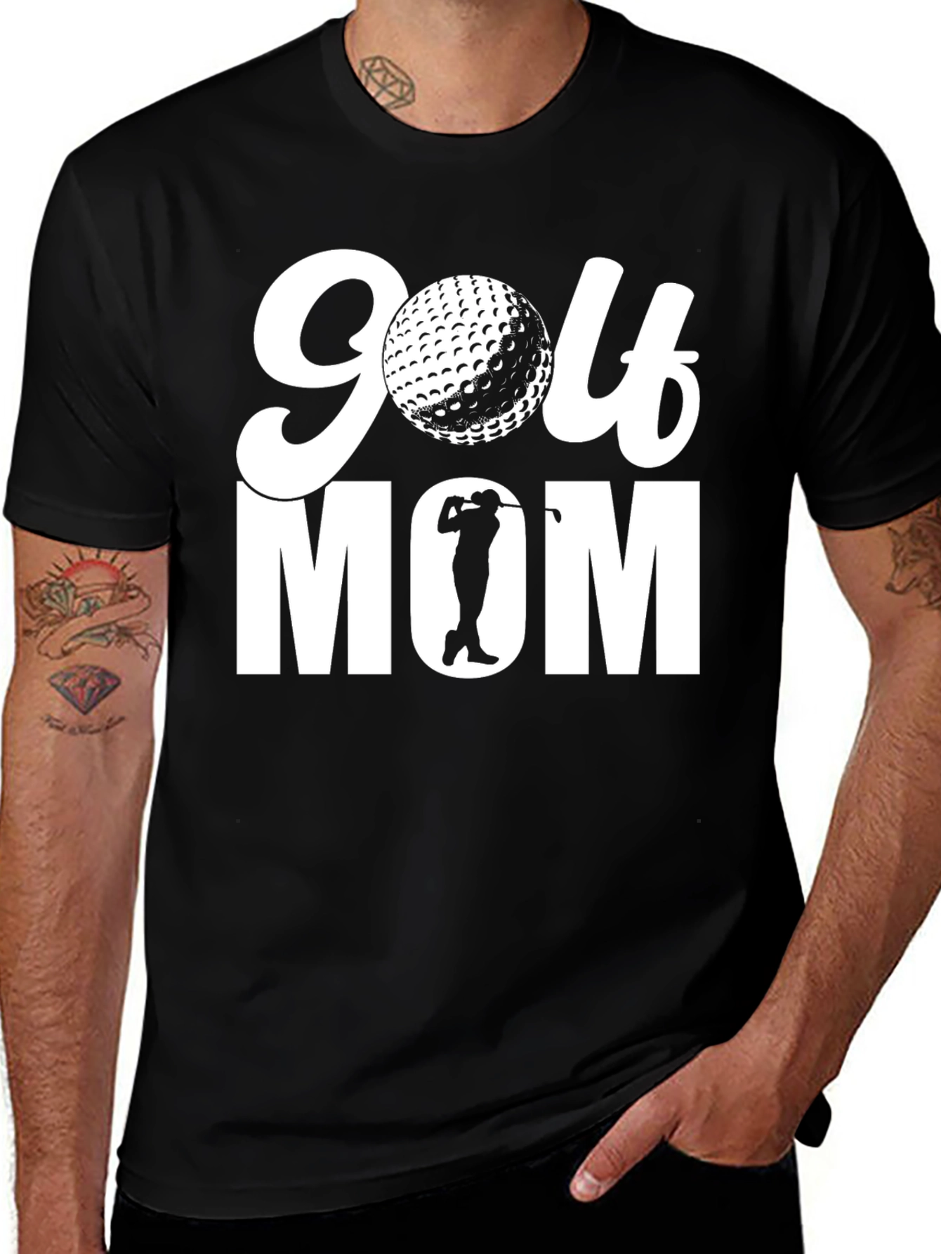 Variant 10 of Golf Mom T-Shirt - Tee for Golfing Moms