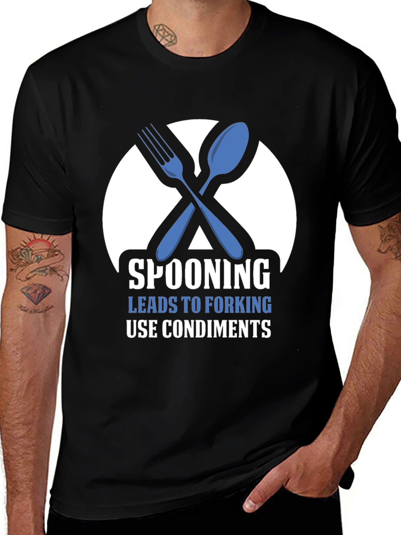 Variant 2 of Spooning Leads to Forking T-Shirt