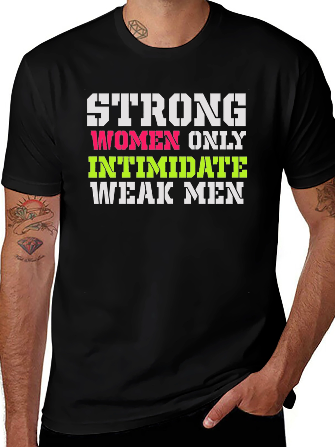 Variant 27 of Strong Women Only Tee - Bold Graphic T-Shirt