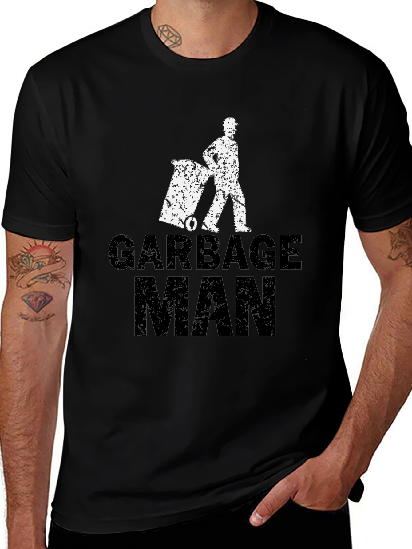 Variant 29 of Garbage Man Graphic Tee - Novelty Humor T-Shirt