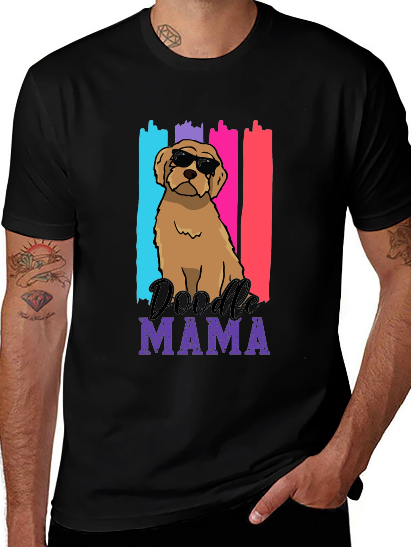 Doodle Mama T-Shirt - Cute Dog Lover Tee