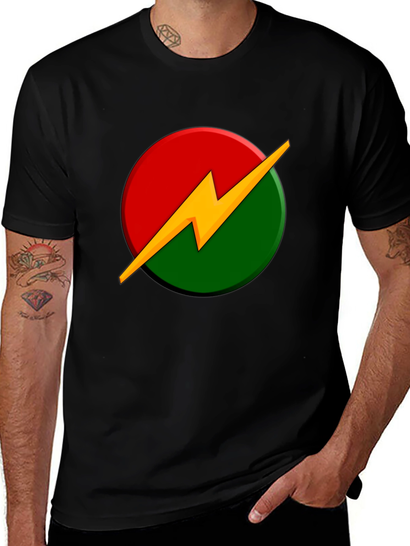 Variant 24 of Retro Bolt T-Shirt - Bold Graphic Tee