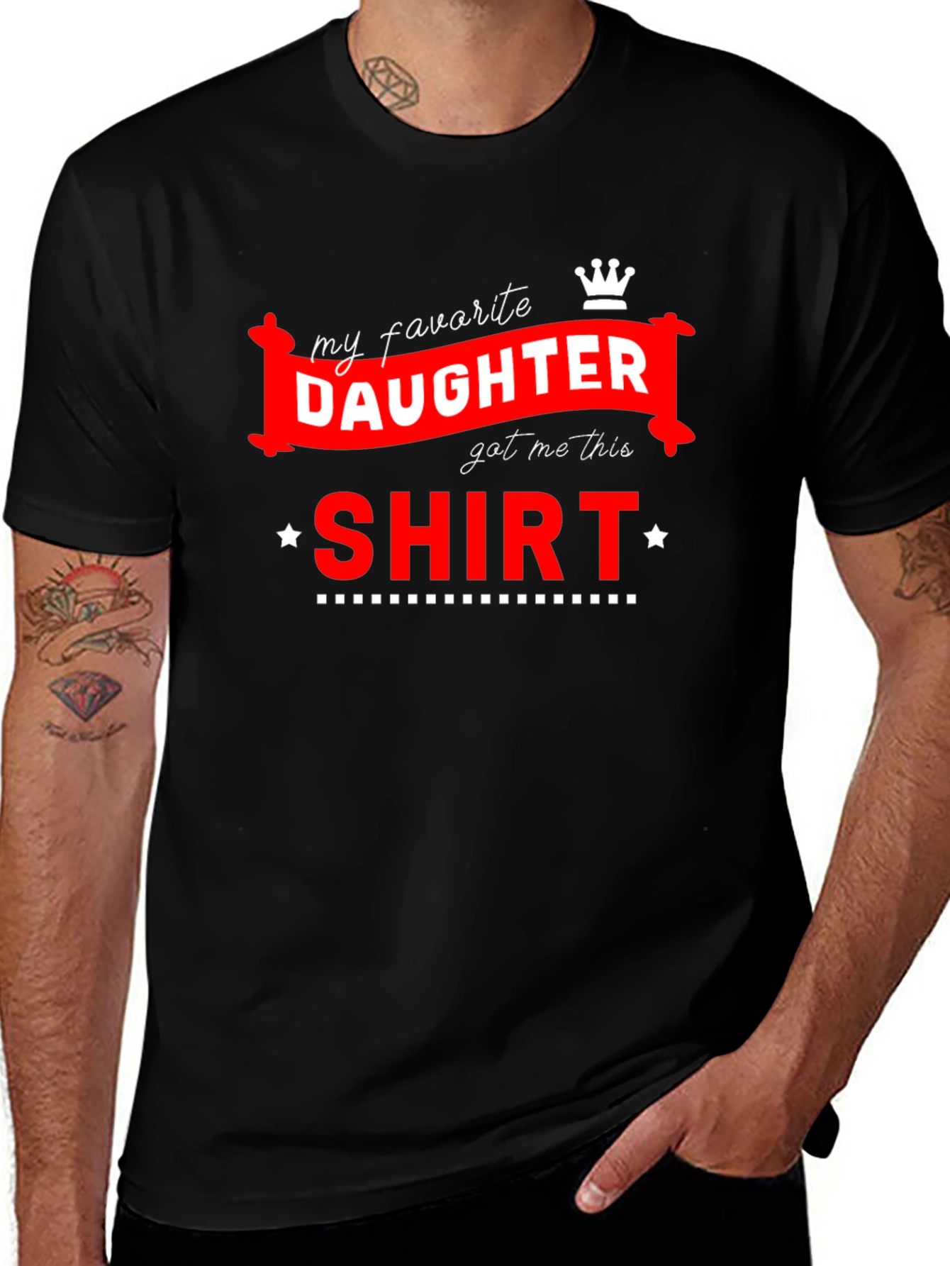 Variant 26 of My Favorite Daughter T-Shirt Funny Dad Gift