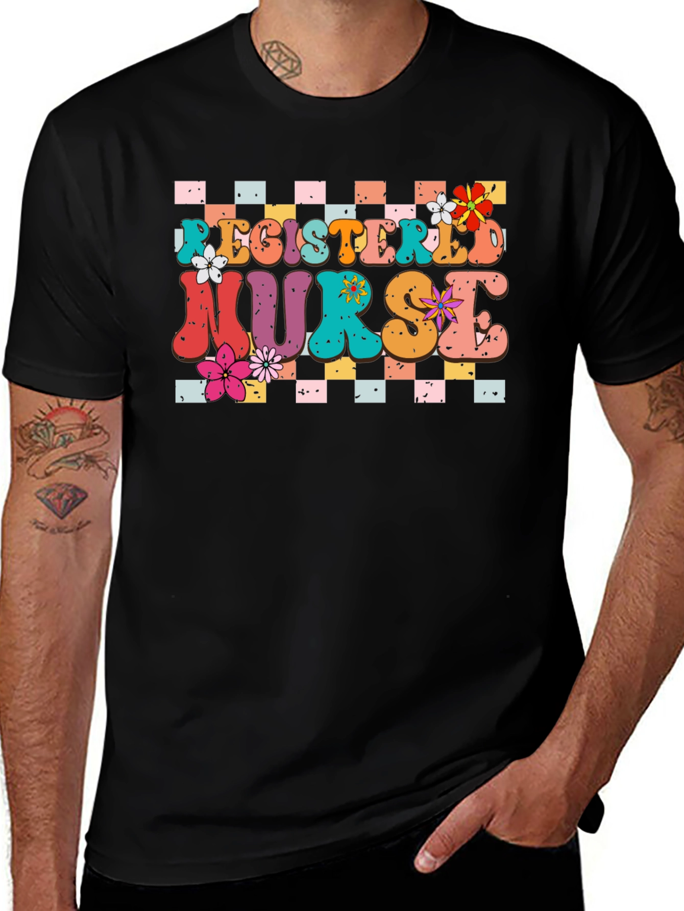 Variant 27 of Registered Nurse Graphic Tee
