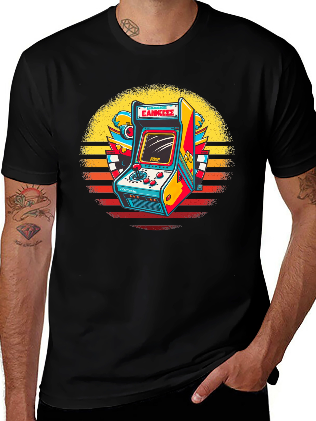 Variant 24 of Retro Arcade Game T-Shirt - Gamer Style Tee