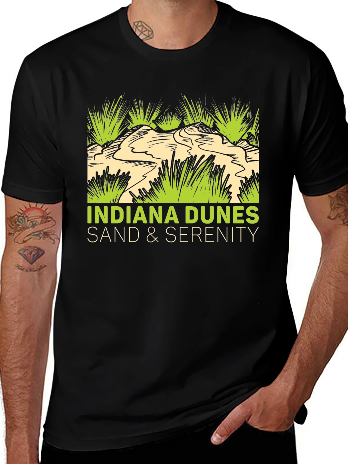 Indiana Dunes Sand & Serenity T-Shirt