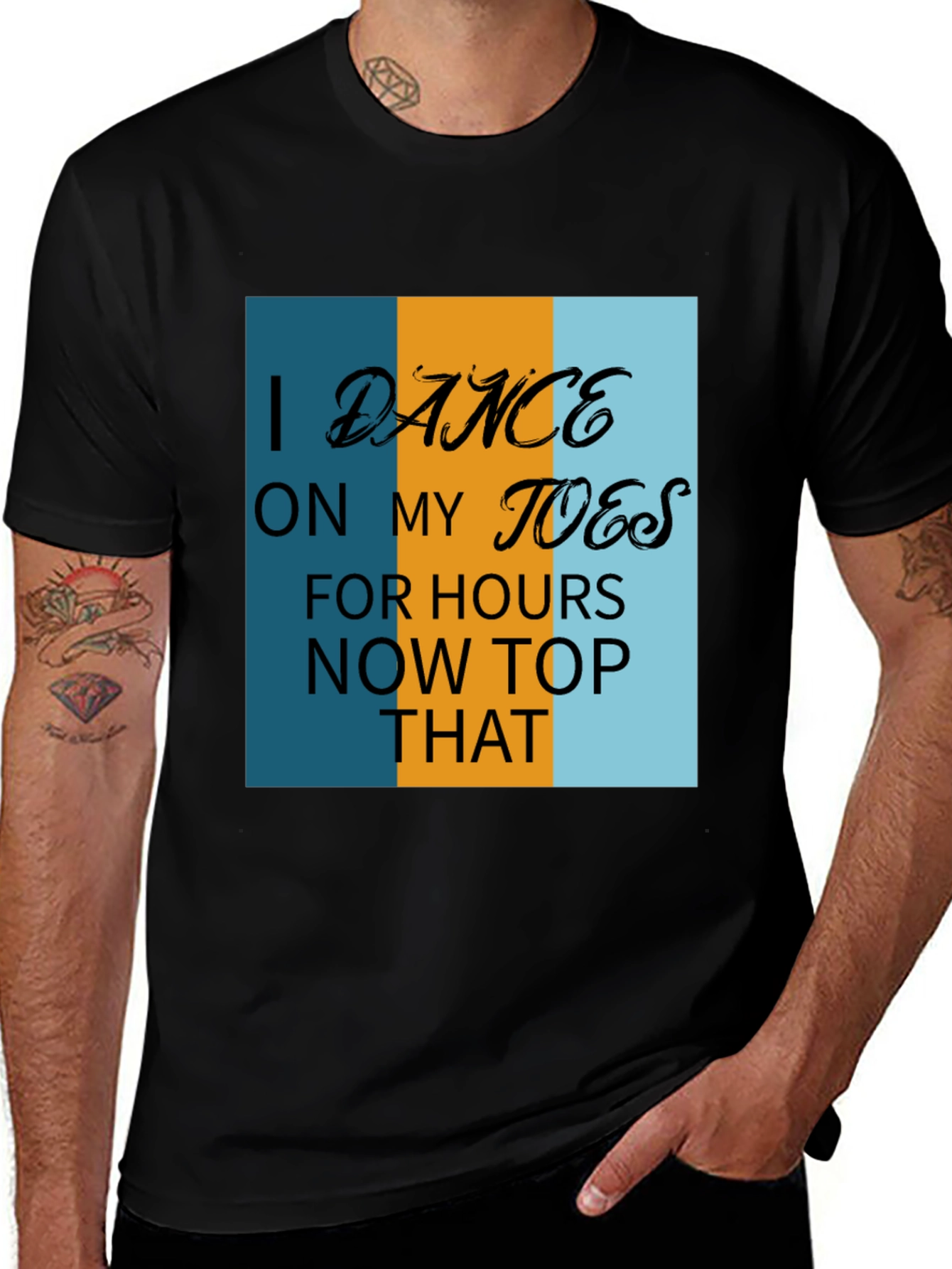 Variant 29 of I Dance on My Toes Graphic T-Shirt