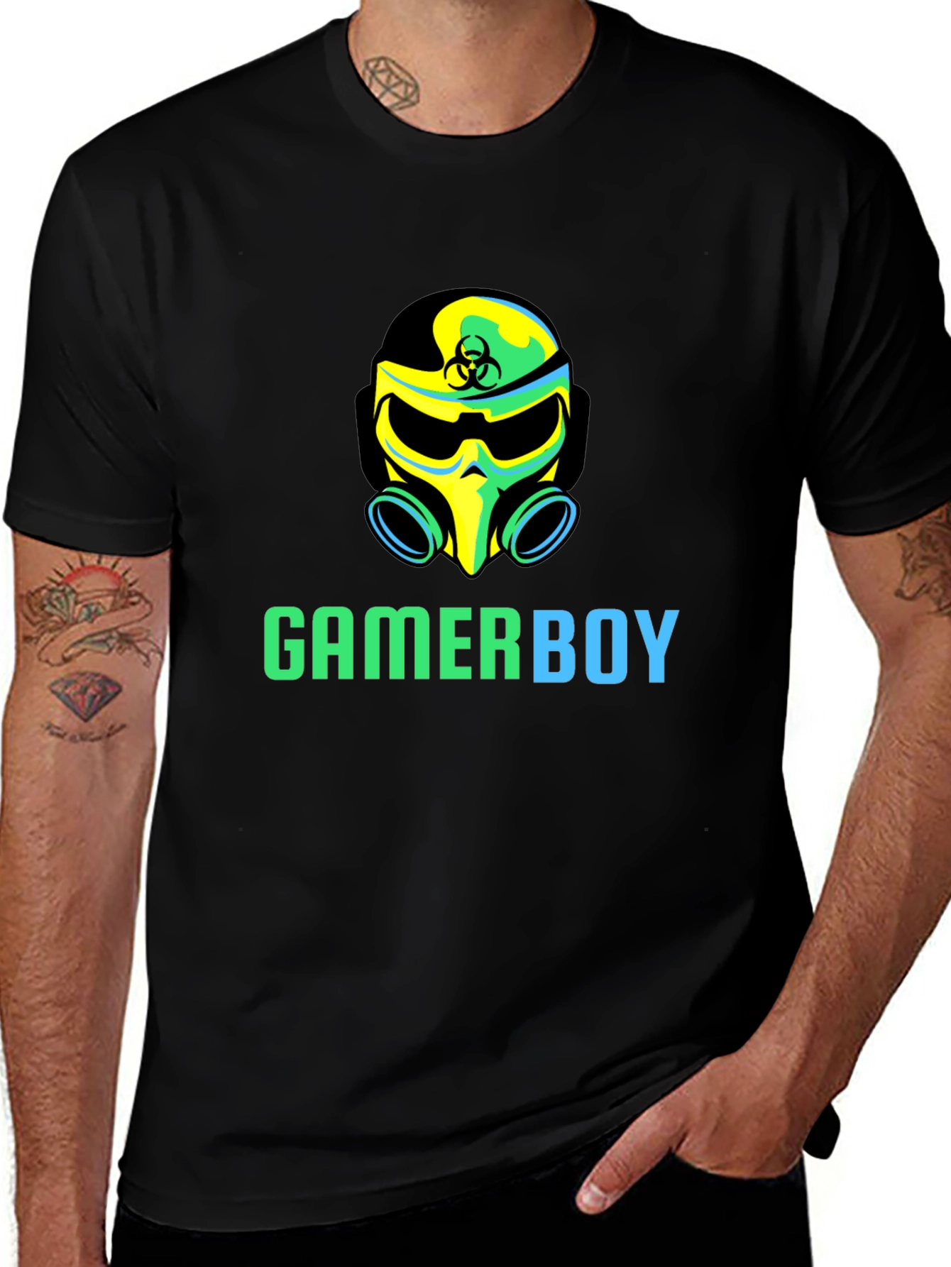 Gamerboy Graphic T-Shirt - Black Tee