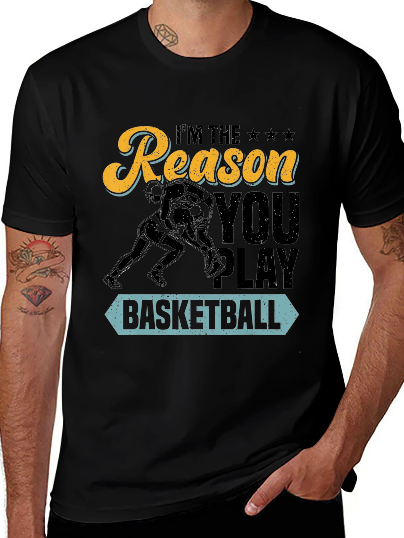 Variant 29 of Wrestling Makes Basketball T-Shirt