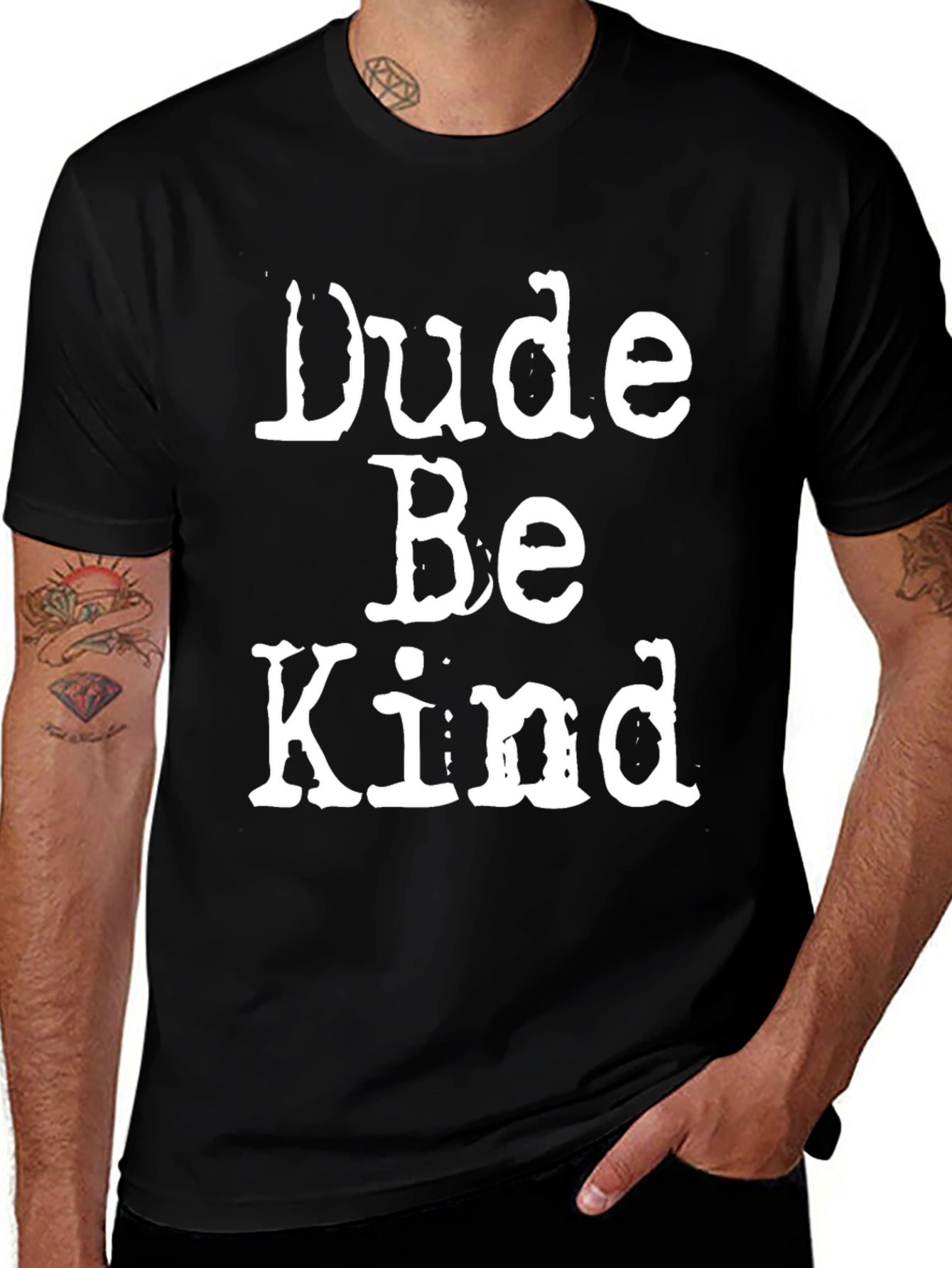 Variant 20 of Dude Be Kind Graphic Tee