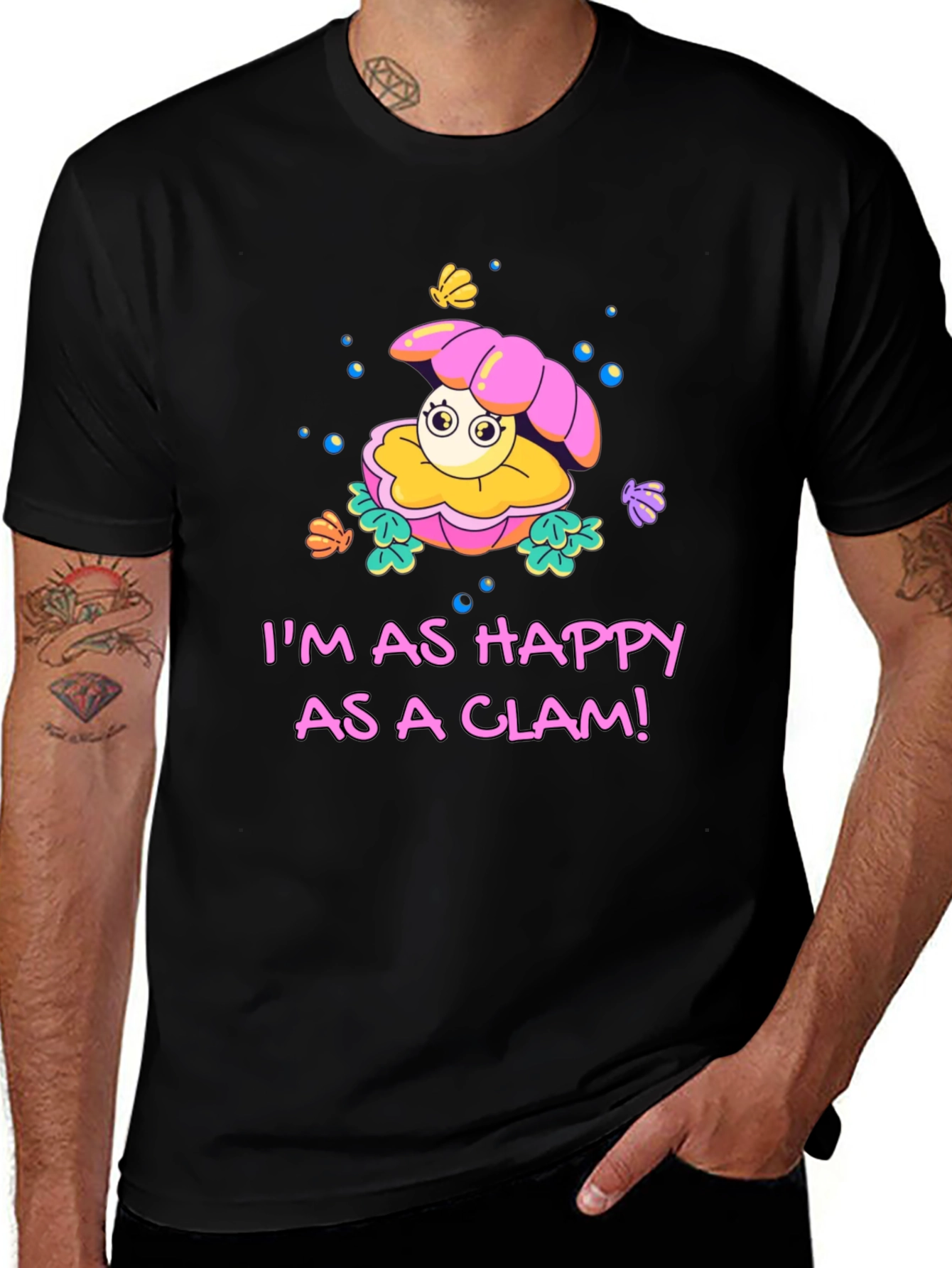 Variant 10 of Happy as a Clam T-Shirt
