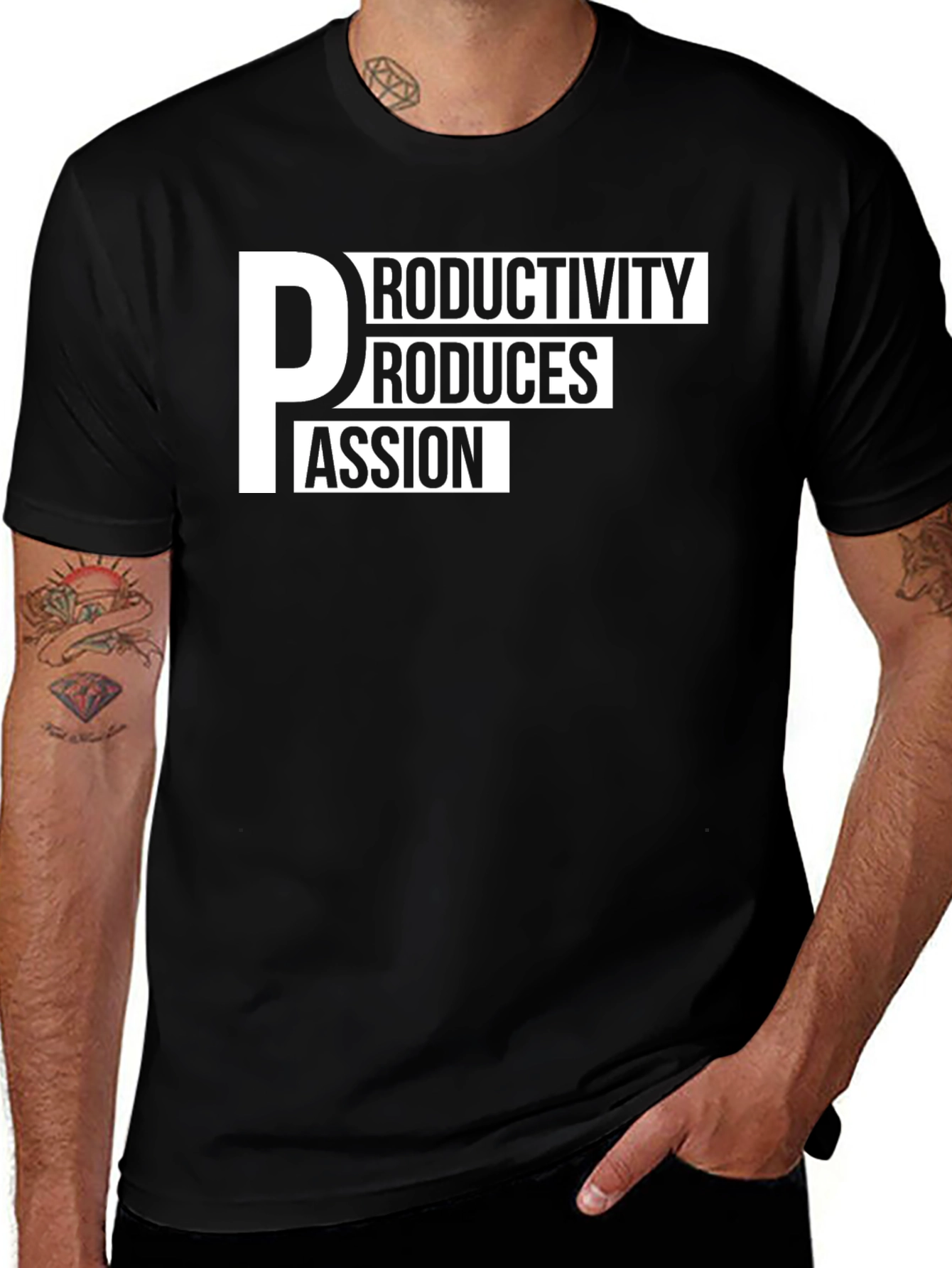 Variant 20 of Productivity Produces Passion T-Shirt