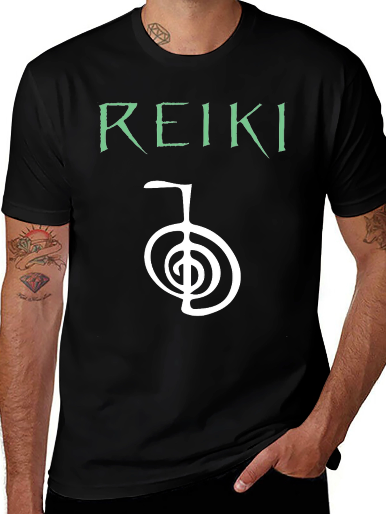 Reiki Symbol T-Shirt - Healing Energy Tee