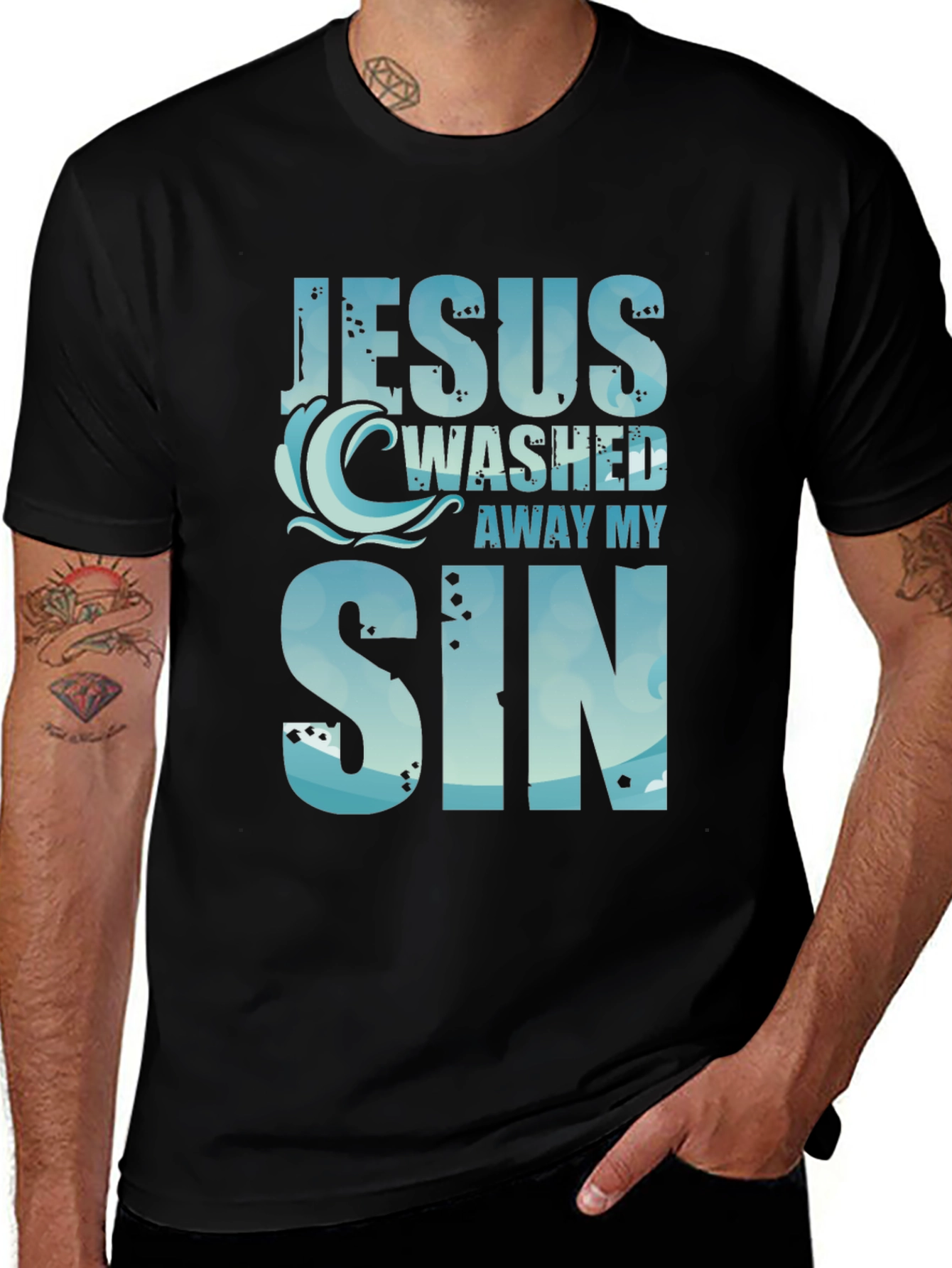 Jesus Washed Away My Sin T-Shirt