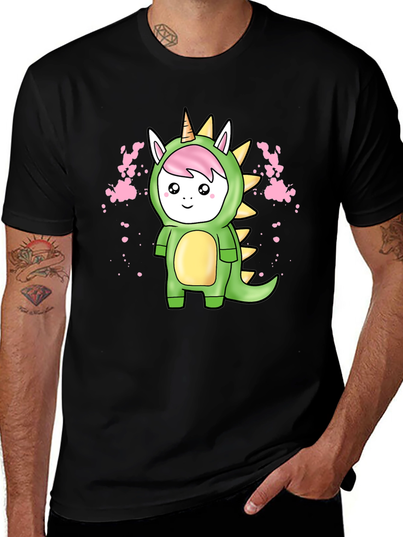Variant 5 of Unicorn Dinosaur T-Shirt