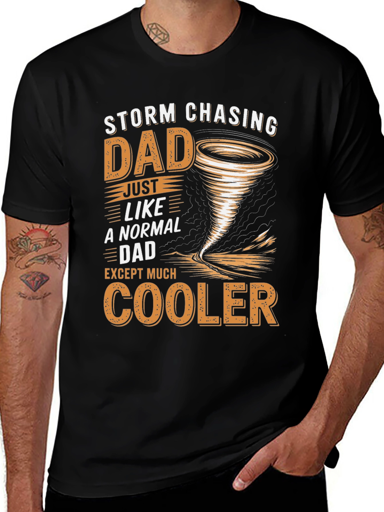 Variant 20 of Storm Chasing Dad Graphic T-Shirt