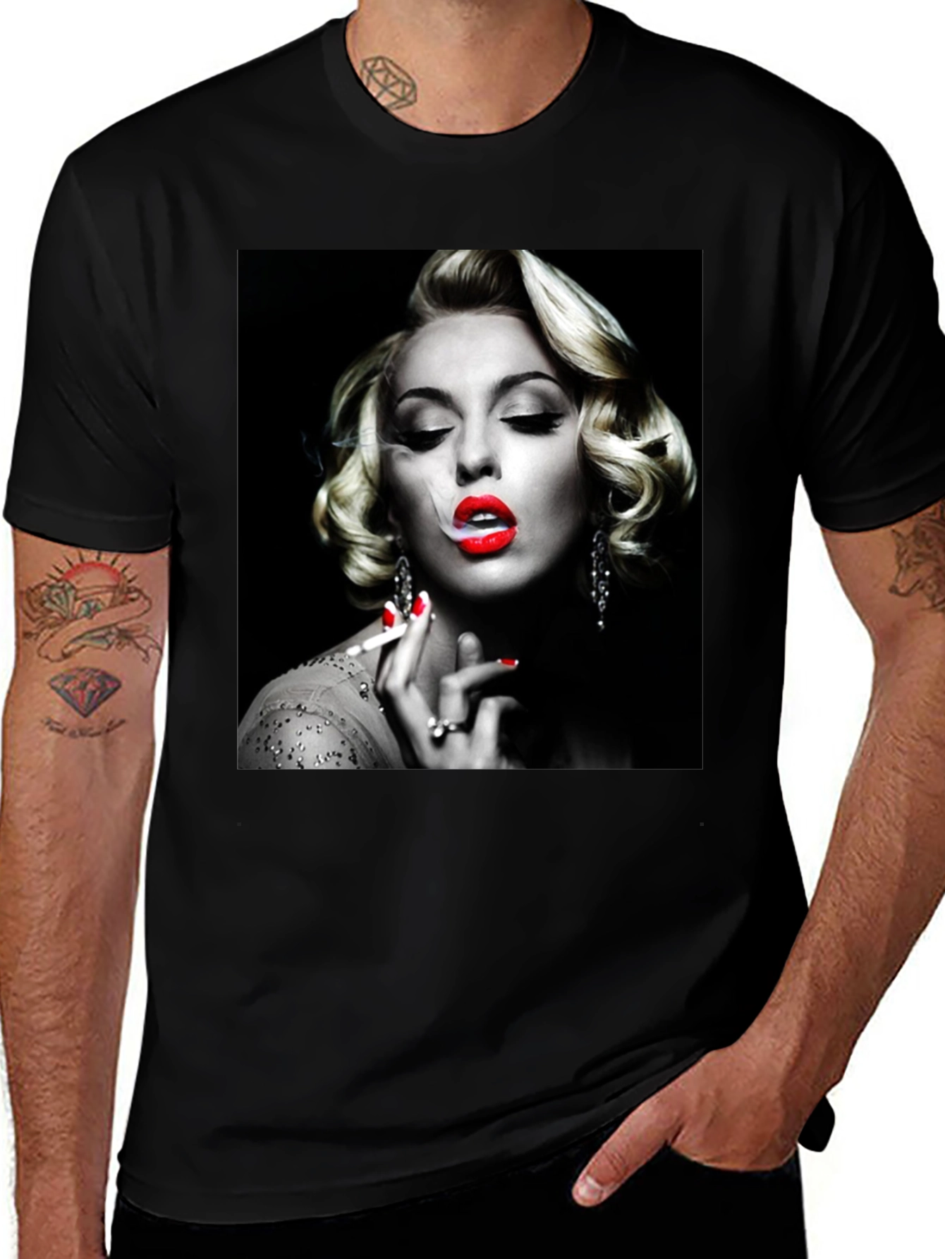 Variant 28 of Smoking Glamour T-Shirt