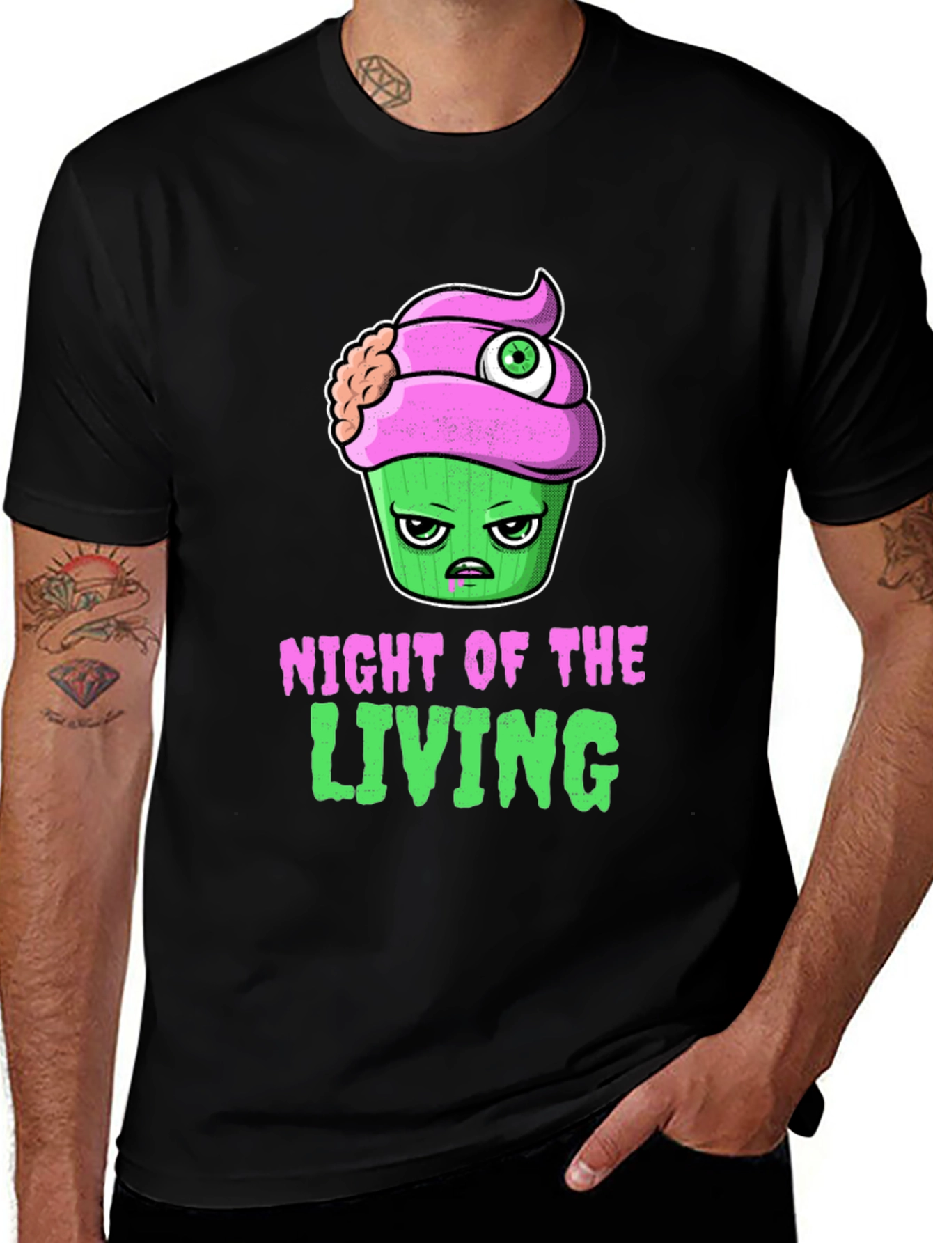 Variant 24 of Zombie Cupcake Night of the Living T-Shirt