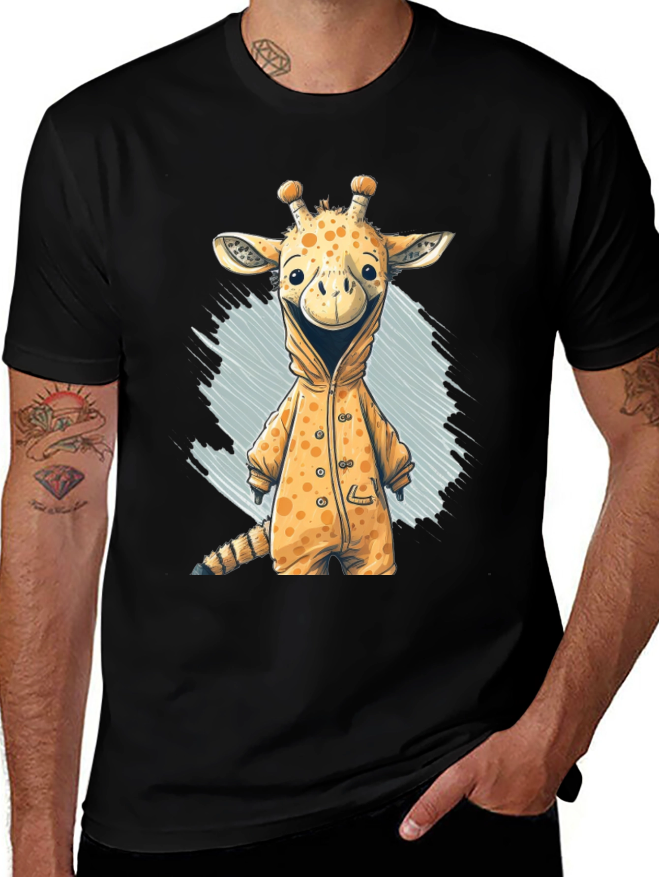 Variant 17 of Giraffe Costume T-Shirt