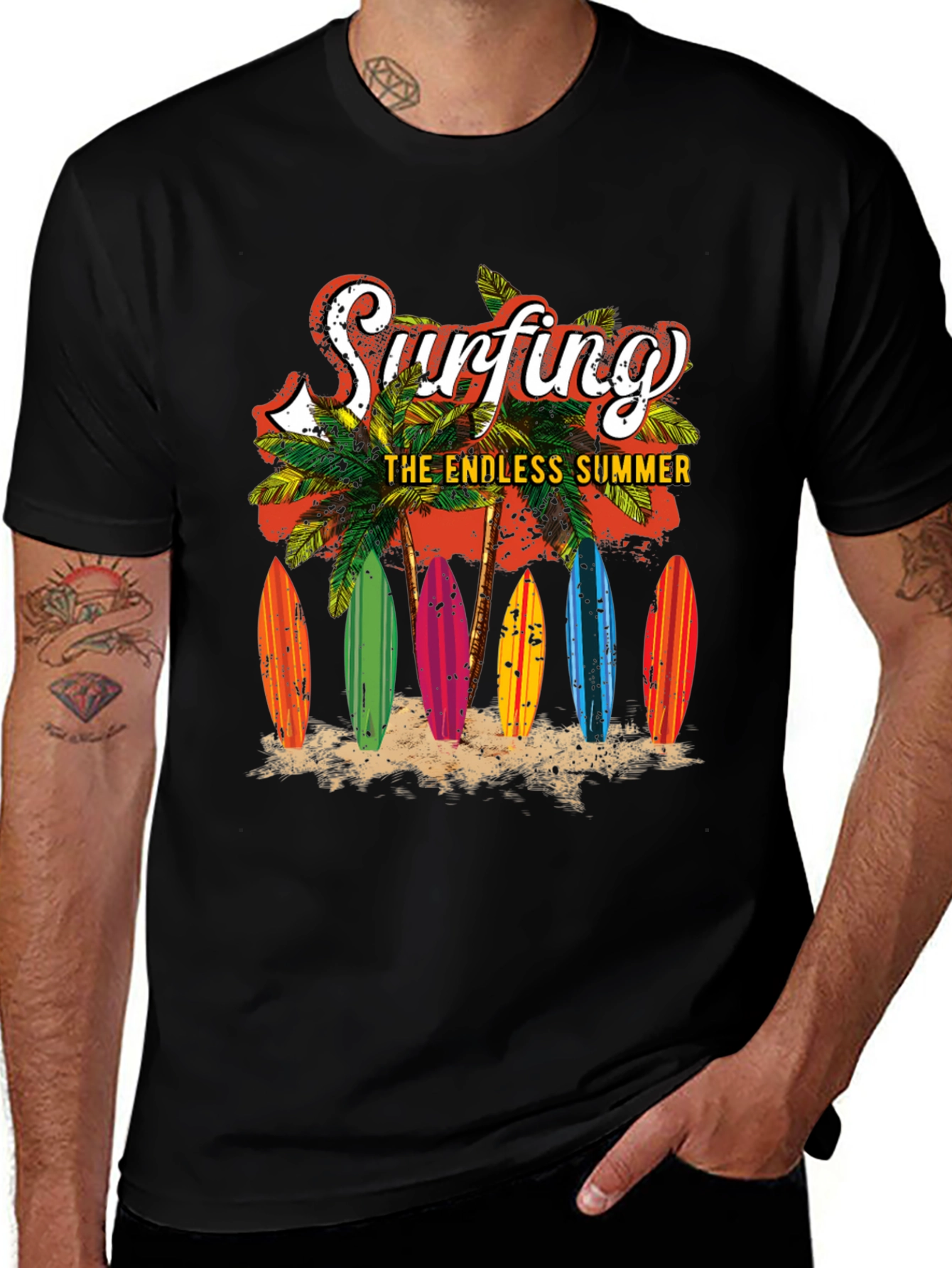Variant 13 of Surfing The Endless Summer T-Shirt