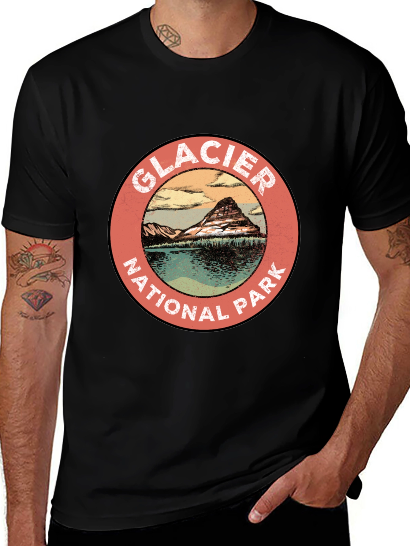 Glacier National Park Graphic Tee