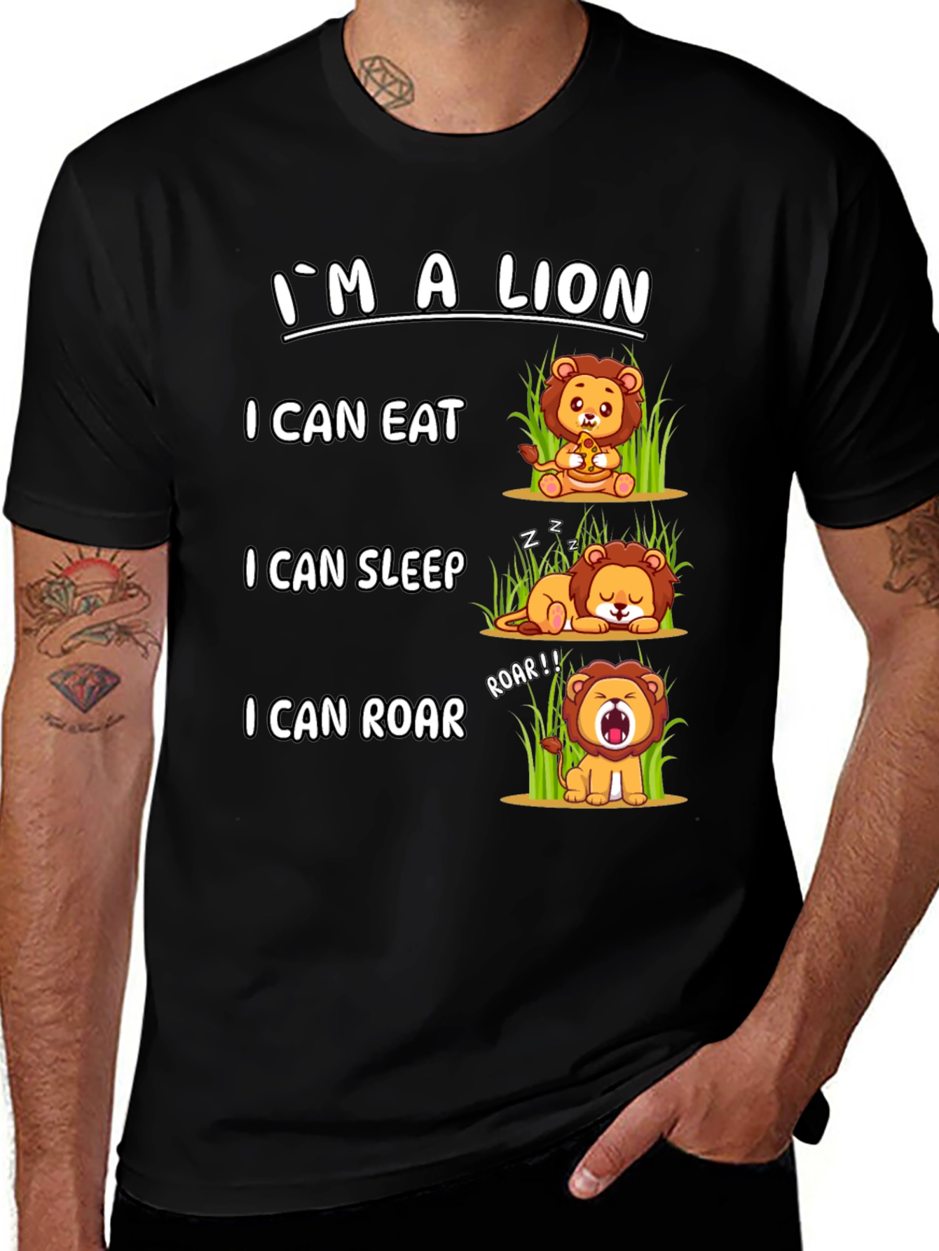 Variant 15 of I'm a Lion T-Shirt