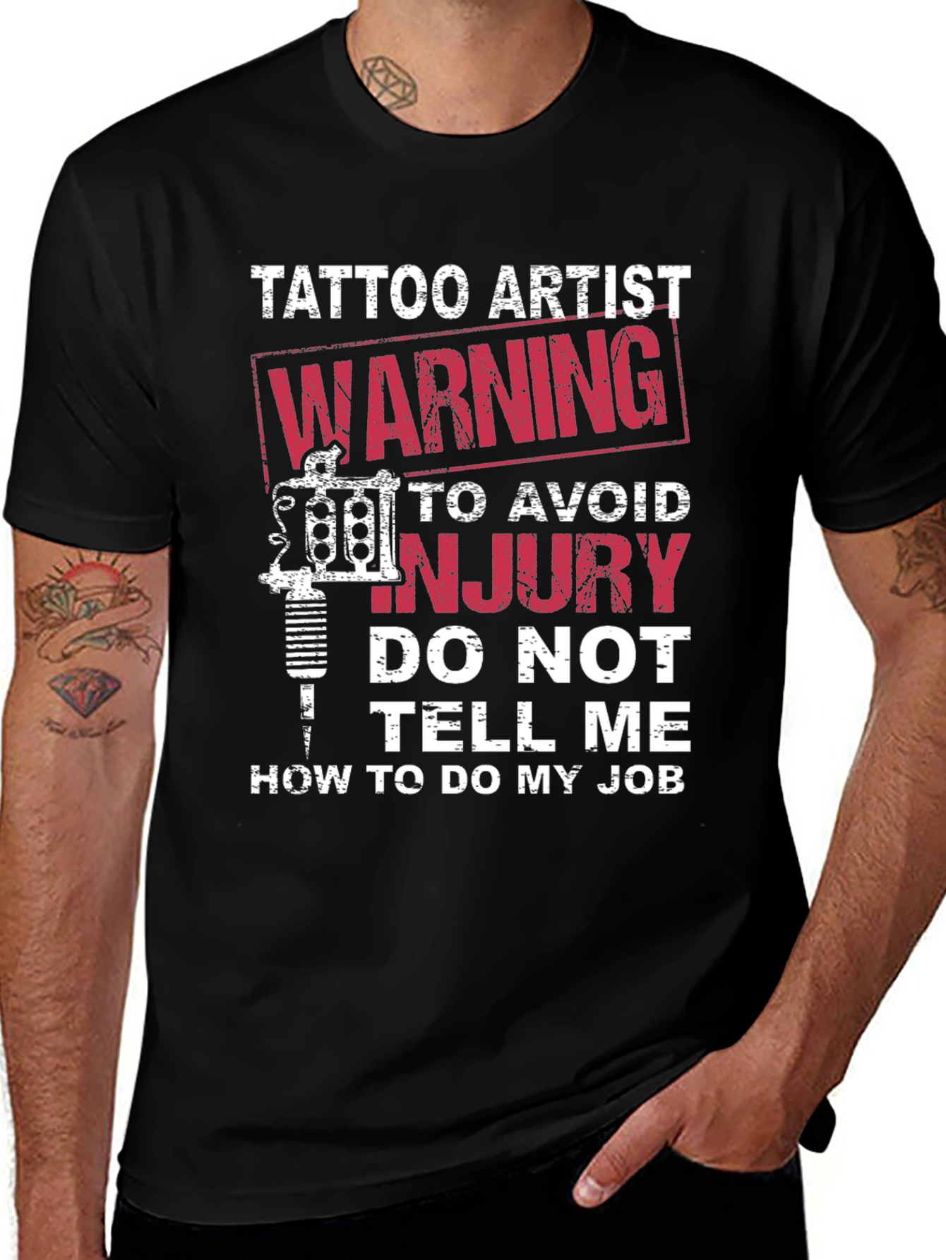 Variant 24 of Tattoo Artist Novelty Graphic Tee