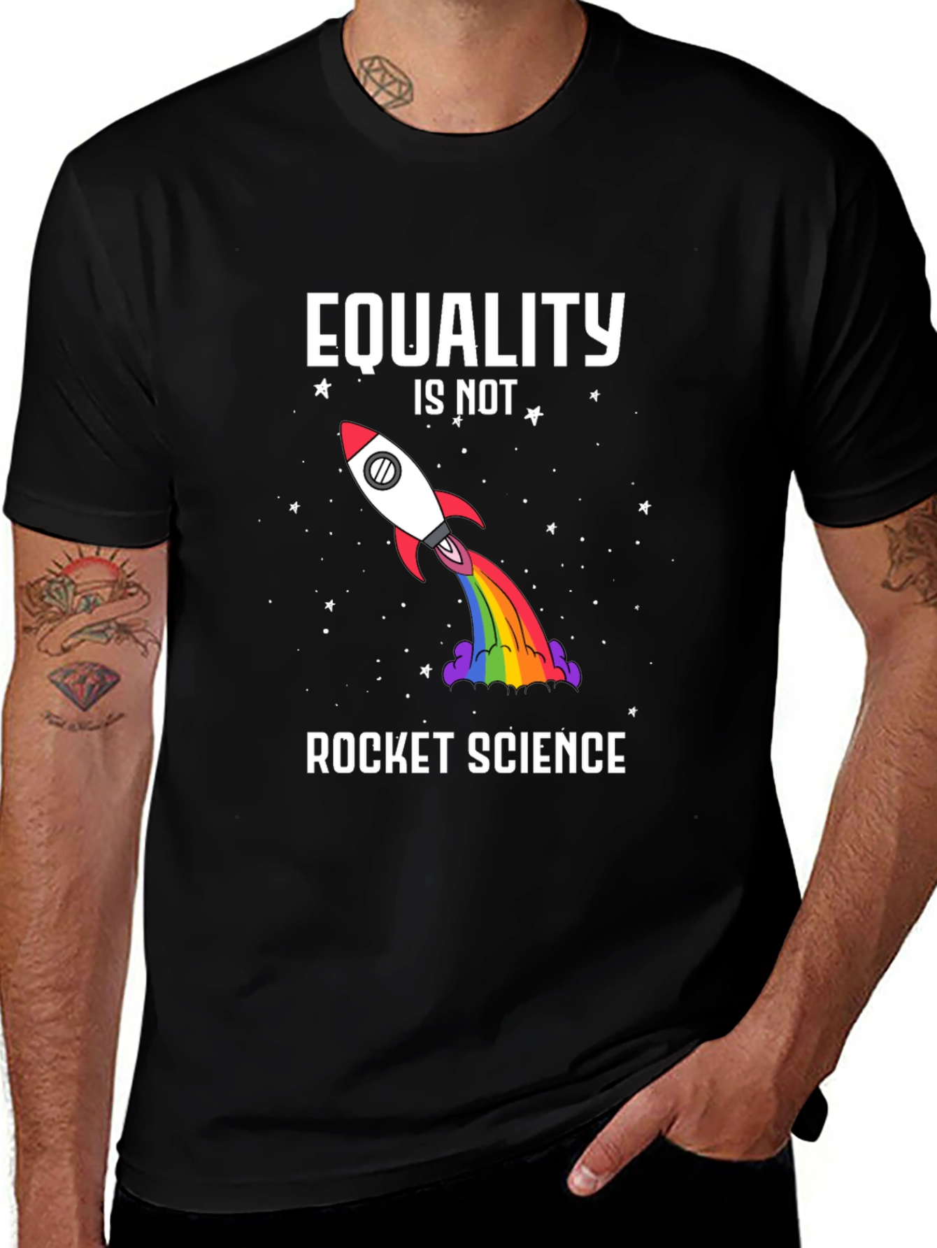 Variant 14 of Equality Rocket Science T-Shirt
