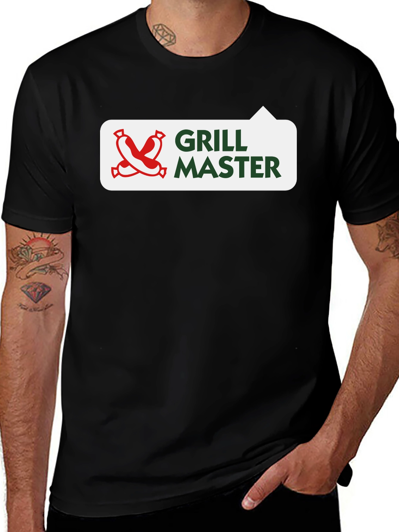 Variant 30 of Grill Master T-Shirt - BBQ Design
