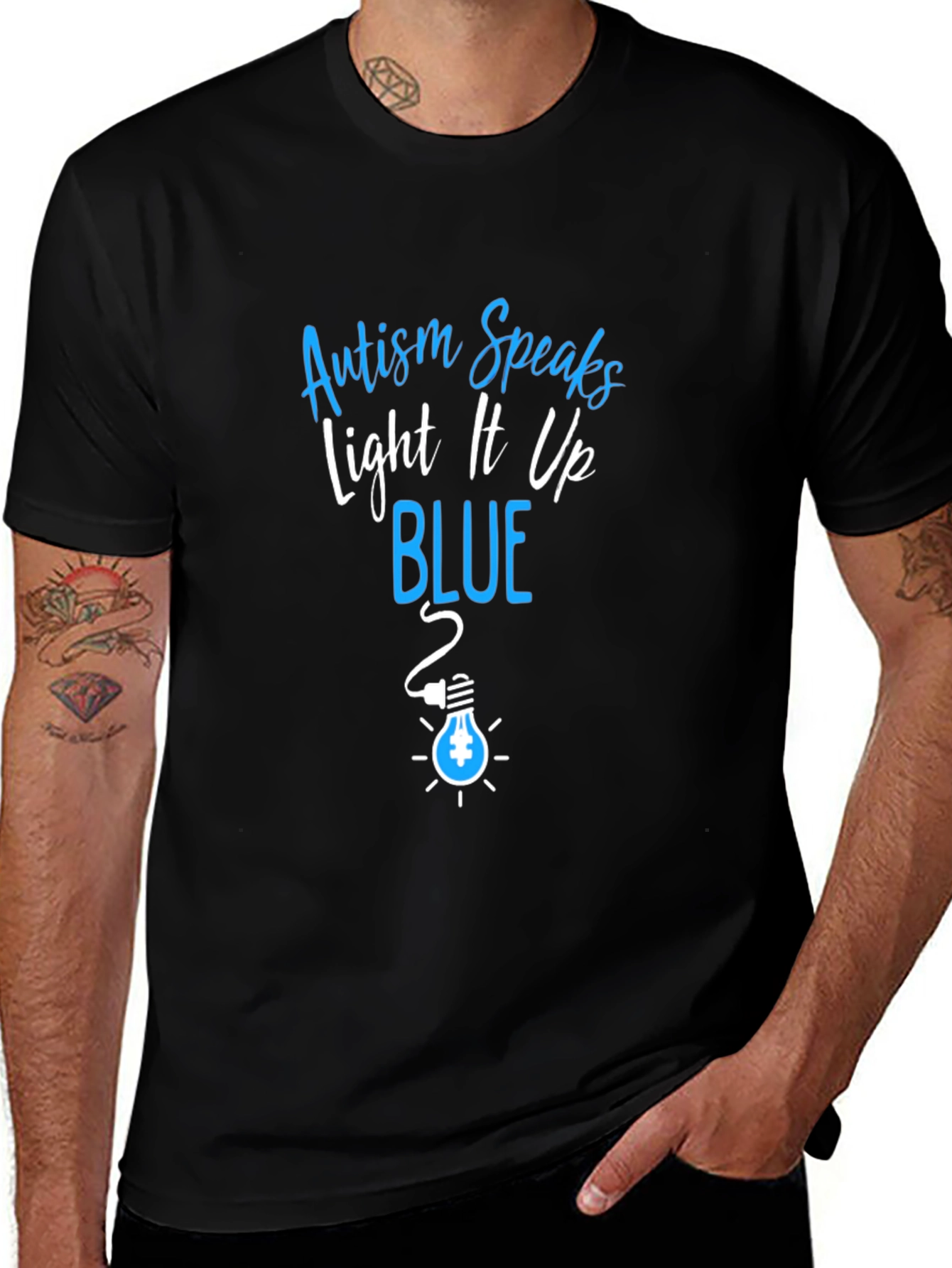 Autism Speaks Light it Up Blue T-Shirt
