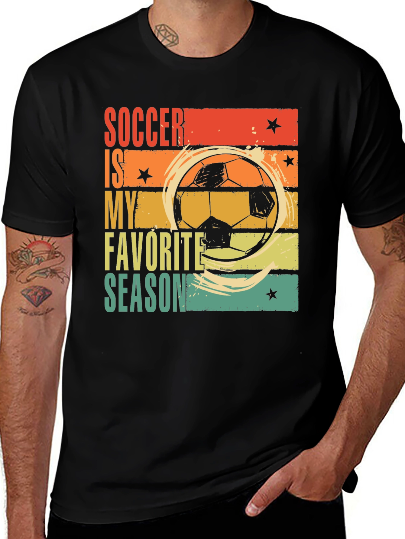 Variant 15 of Soccer Is My Favorite Season T-Shirt