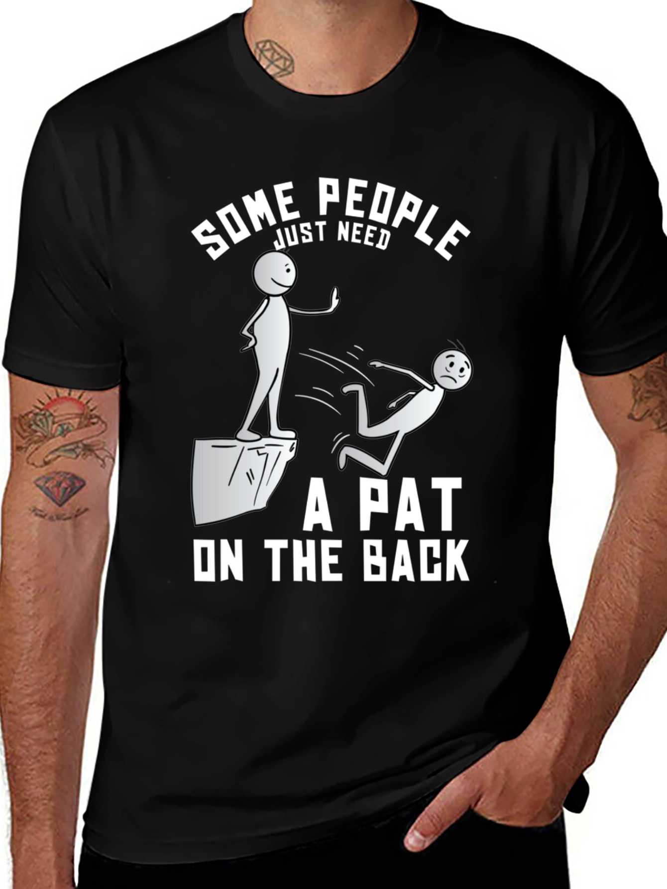 Variant 9 of Some People T-Shirt Funny Sarcastic Graphic Tee