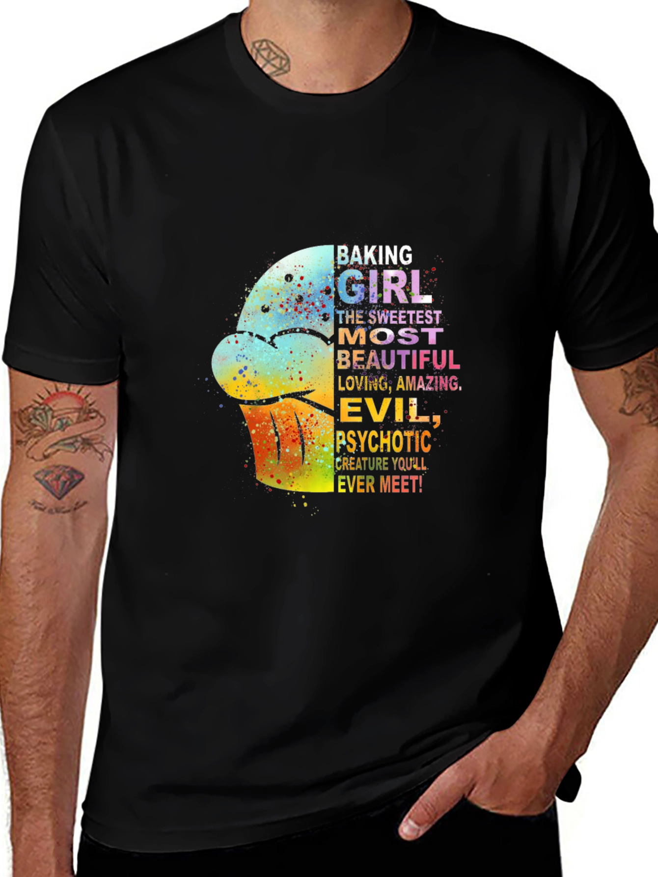 Baking Girl T-Shirt - Sweetest, Most Beautiful