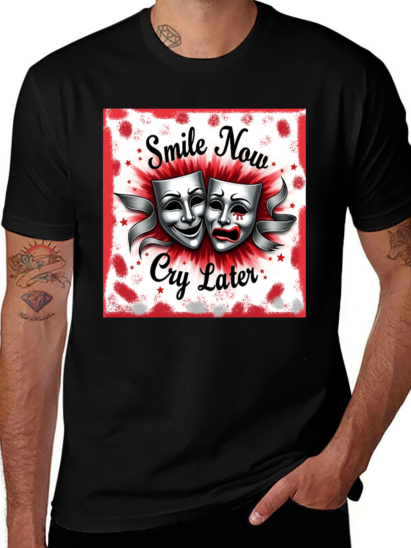 Variant 13 of Smile Now Cry Later Graphic T-Shirt