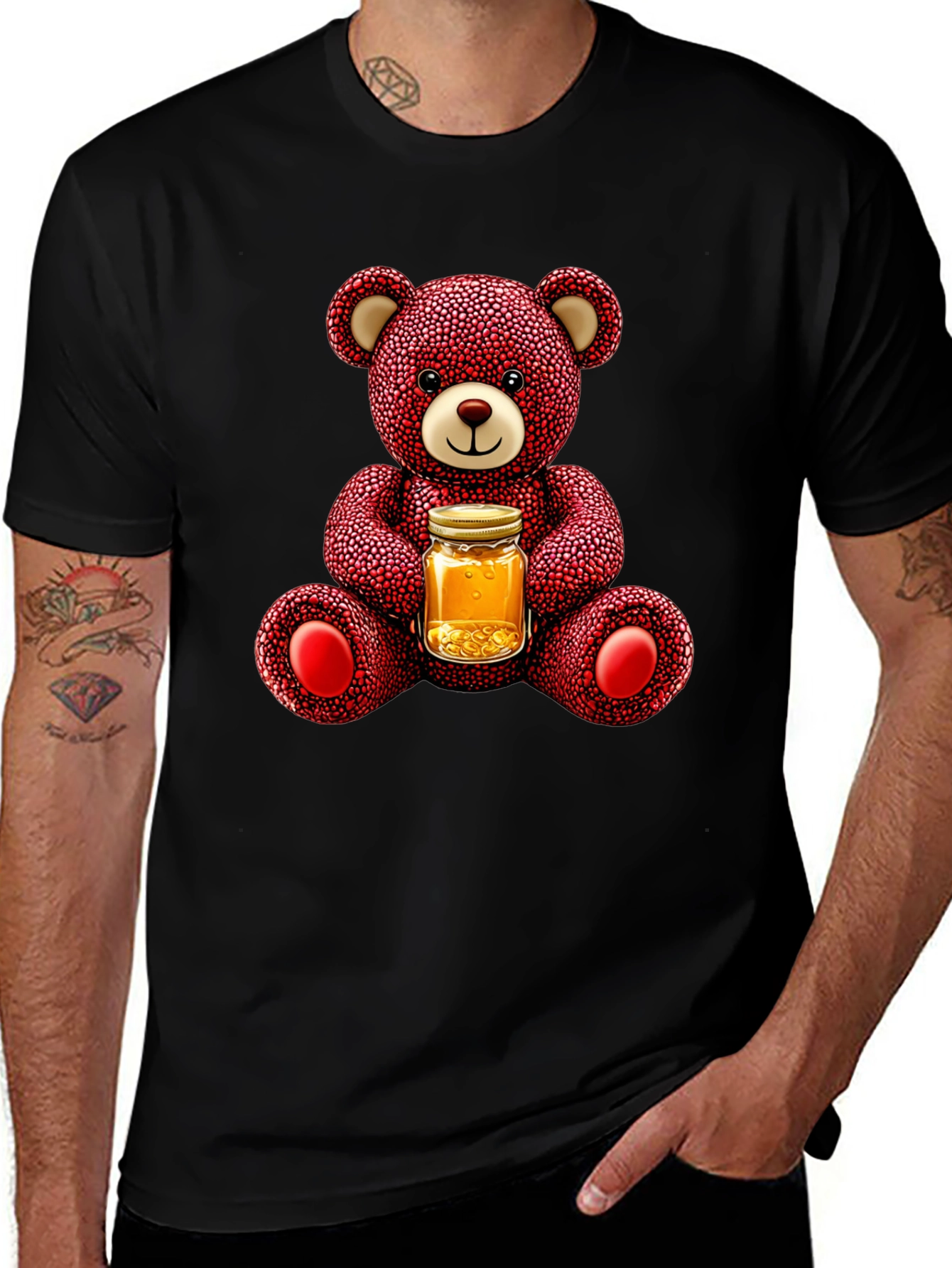Variant 22 of Bear Hug Honey Graphic Tee