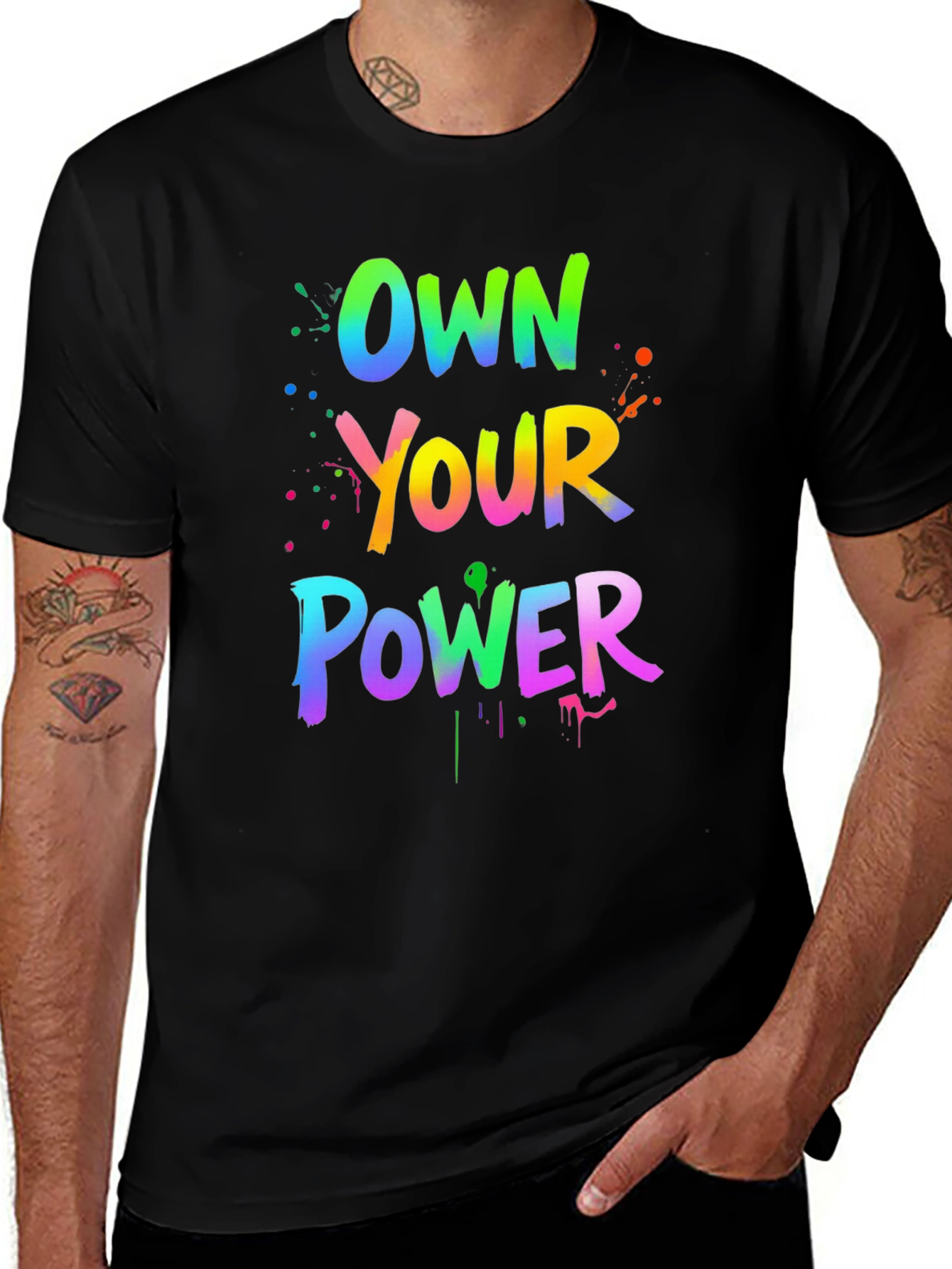 Variant 15 of Own Your Power Graphic T-Shirt