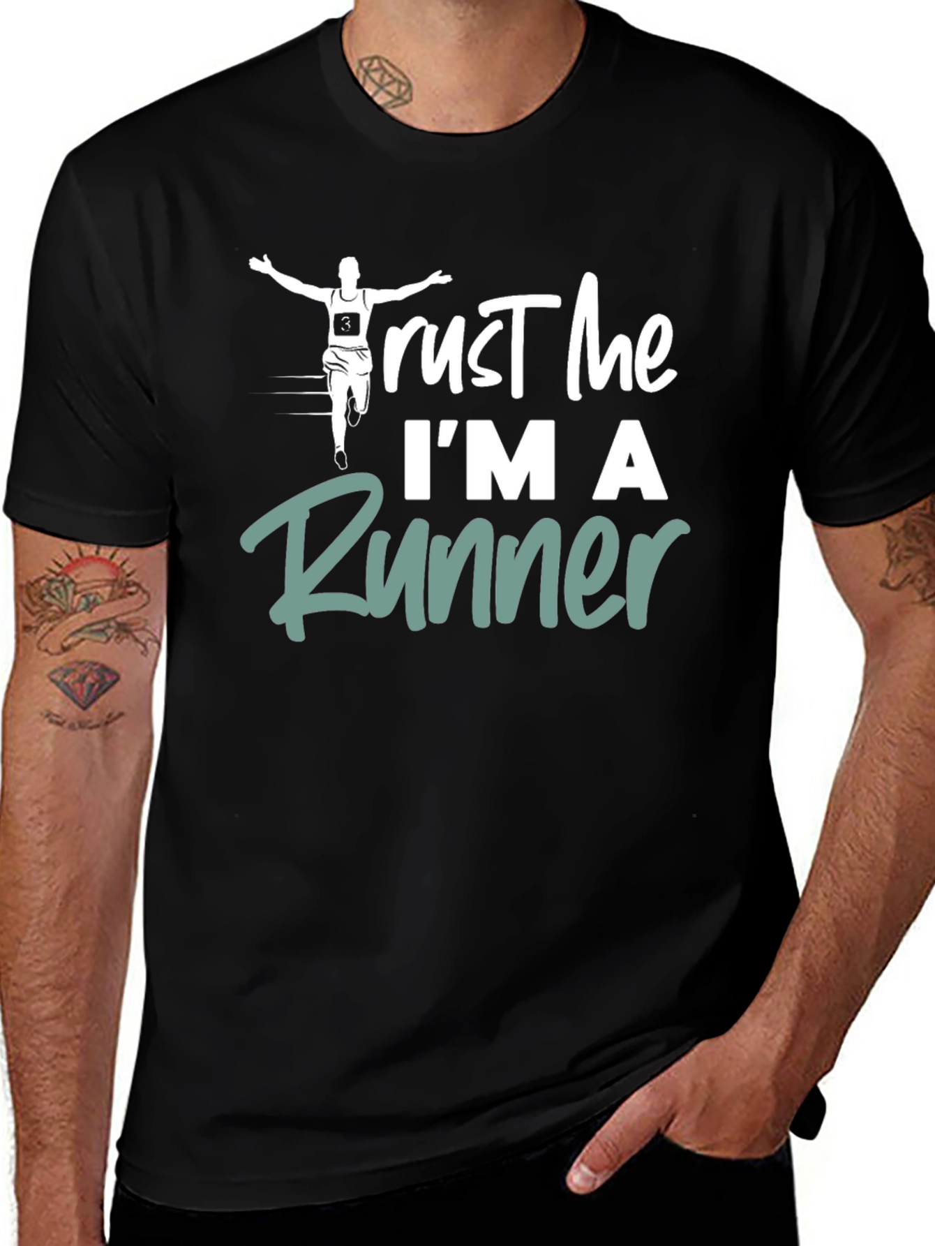 Variant 28 of Trust Me I'm A Runner T-Shirt
