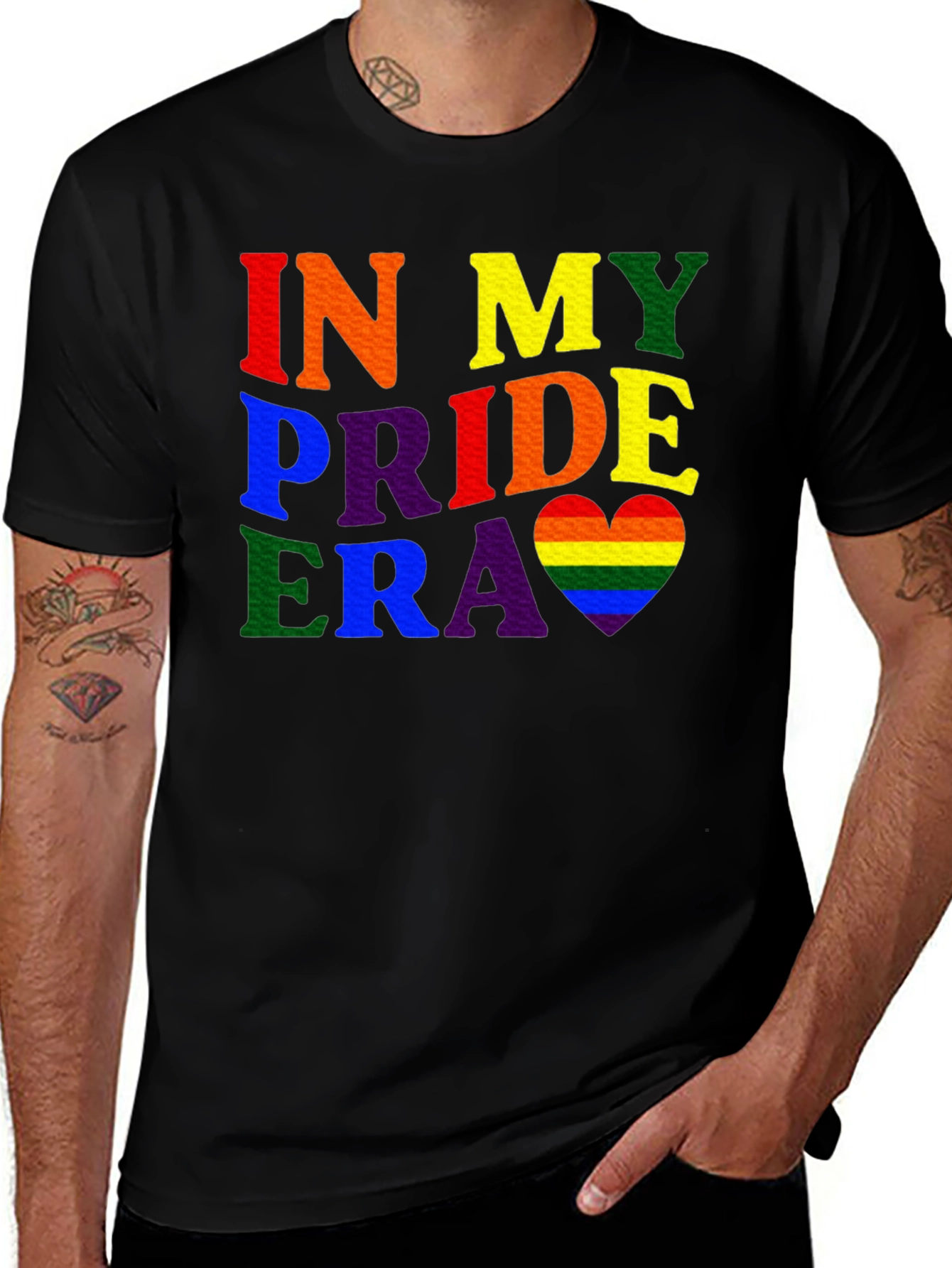 Pride Era Rainbow Heart T-Shirt