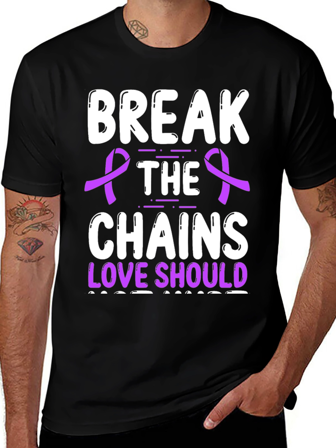 Variant 12 of Break The Chains Love Should T-Shirt