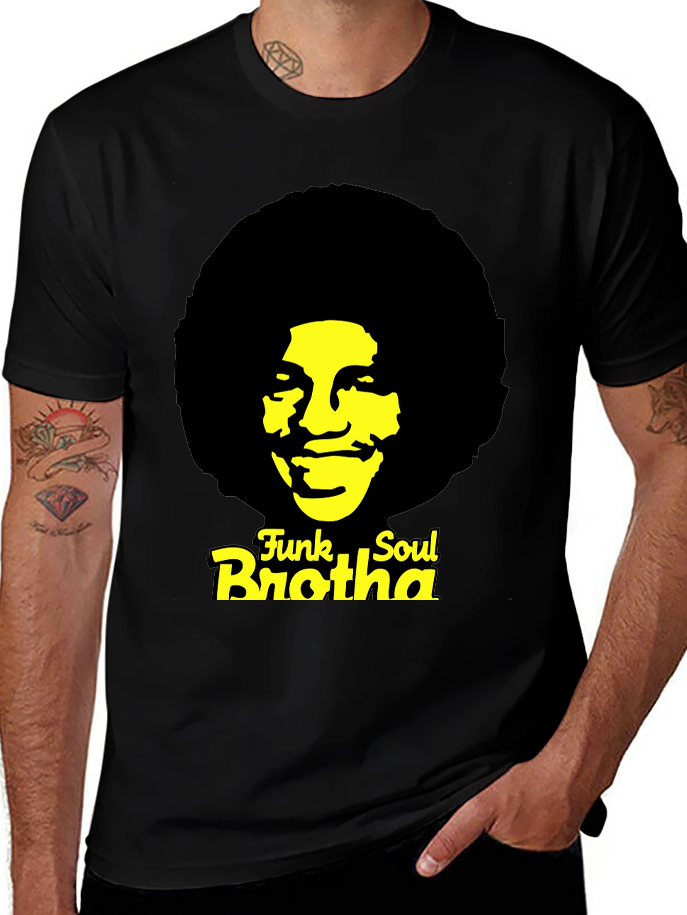 Variant 18 of Funk Soul Brotha Graphic T-Shirt