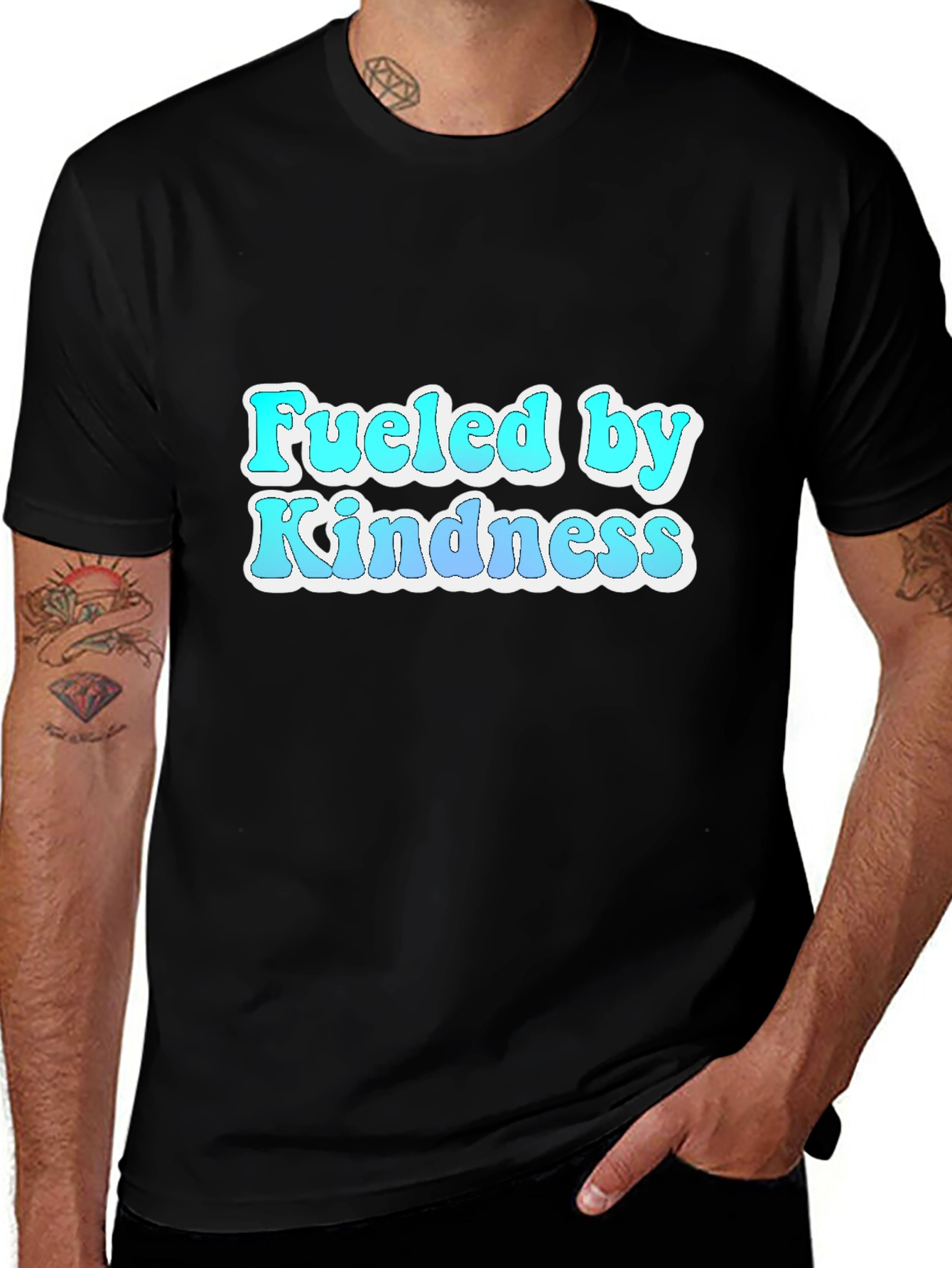 Variant 30 of Fueled By Kindness Graphic T-Shirt