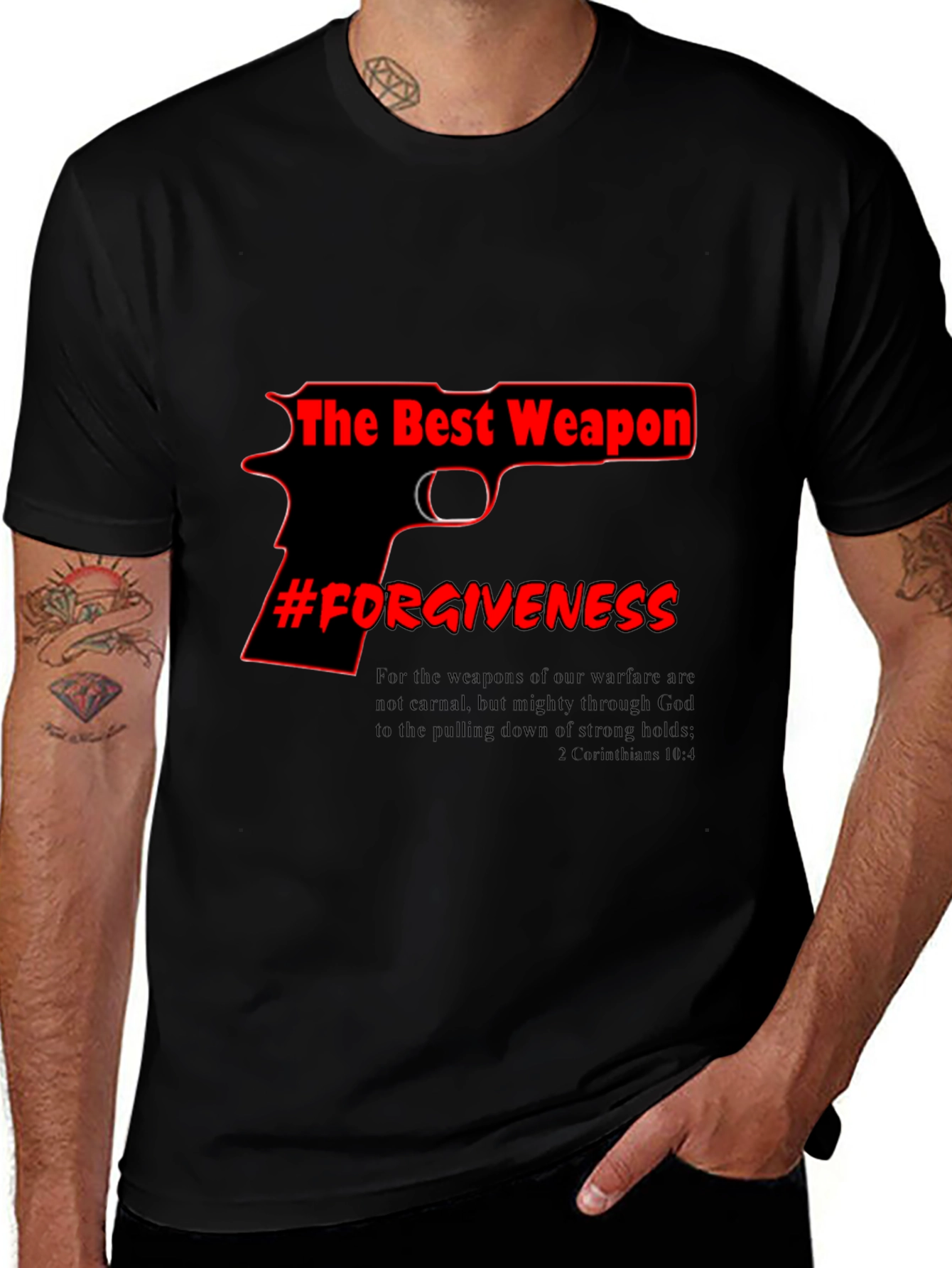 Variant 24 of The Best Weapon Forgiveness T-Shirt