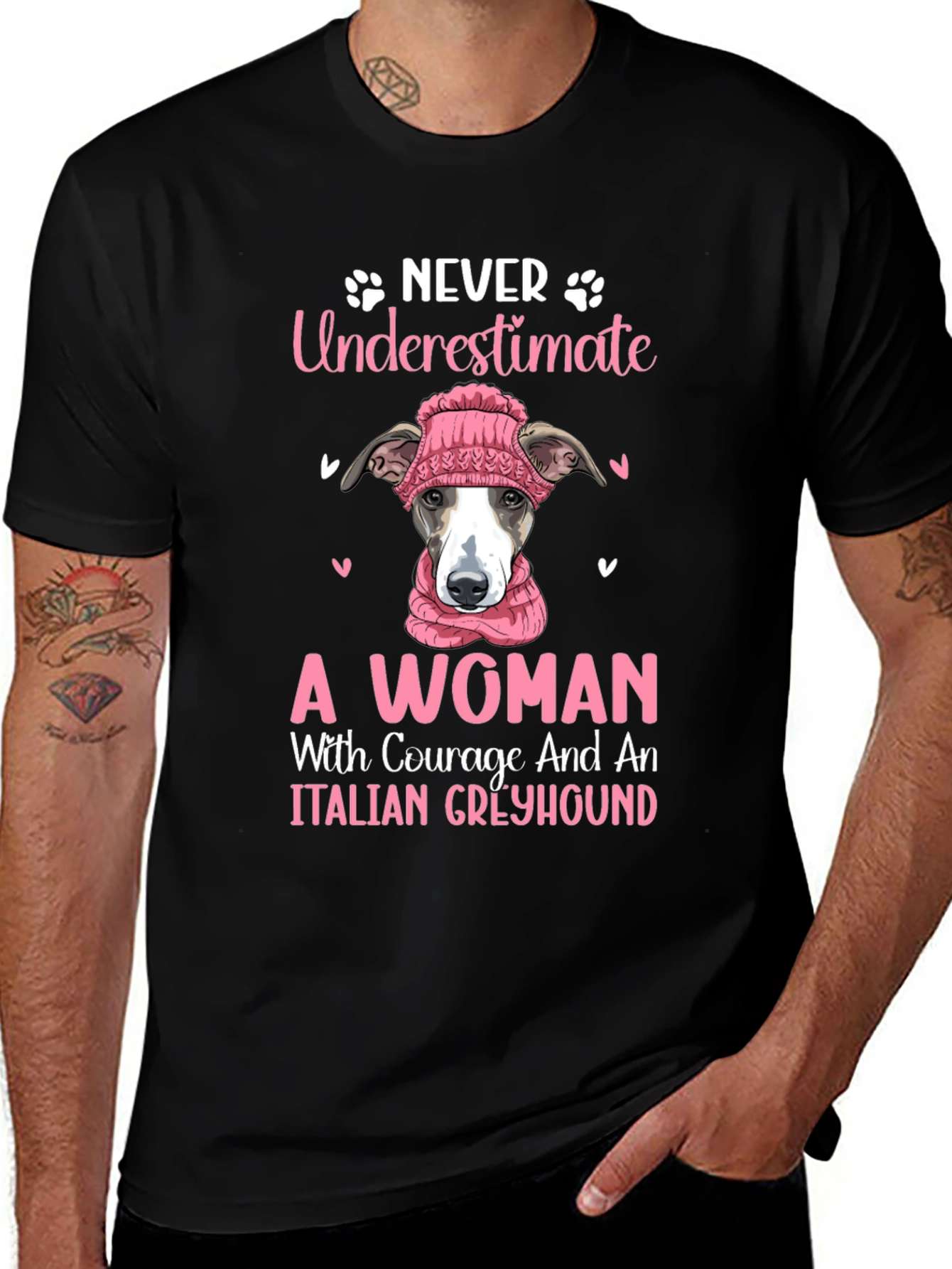 Variant 8 of Italian Greyhound Woman's T-Shirt