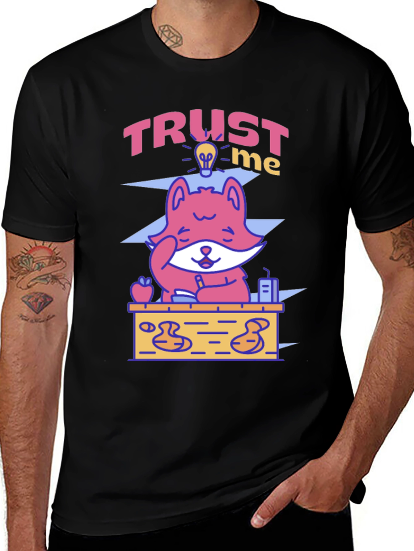 Trust Me Fox Graphic T-Shirt
