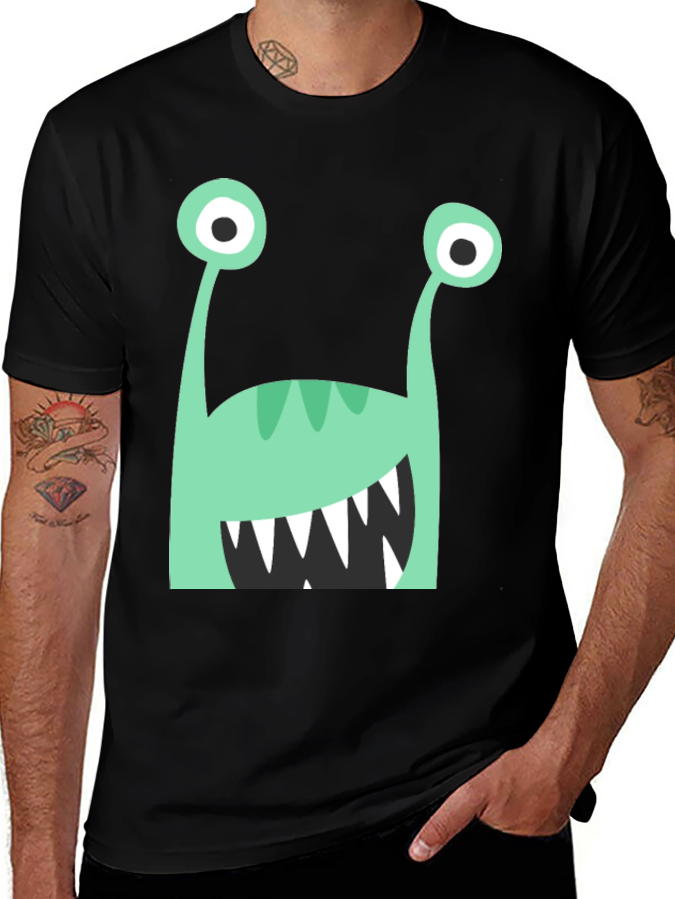 Variant 8 of Monster Graphic T-Shirt