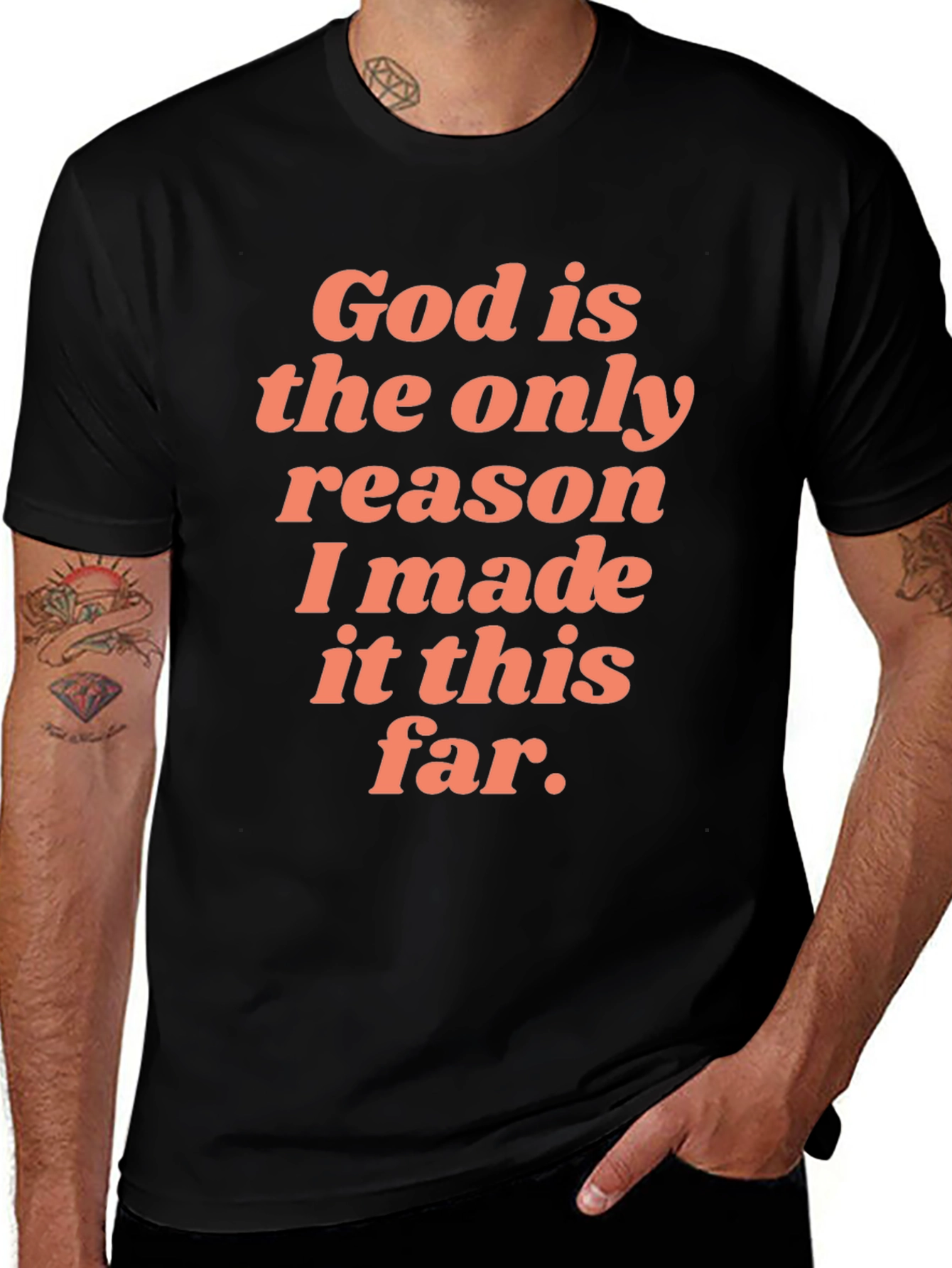 Variant 4 of God is the Only Reason Graphic Tee