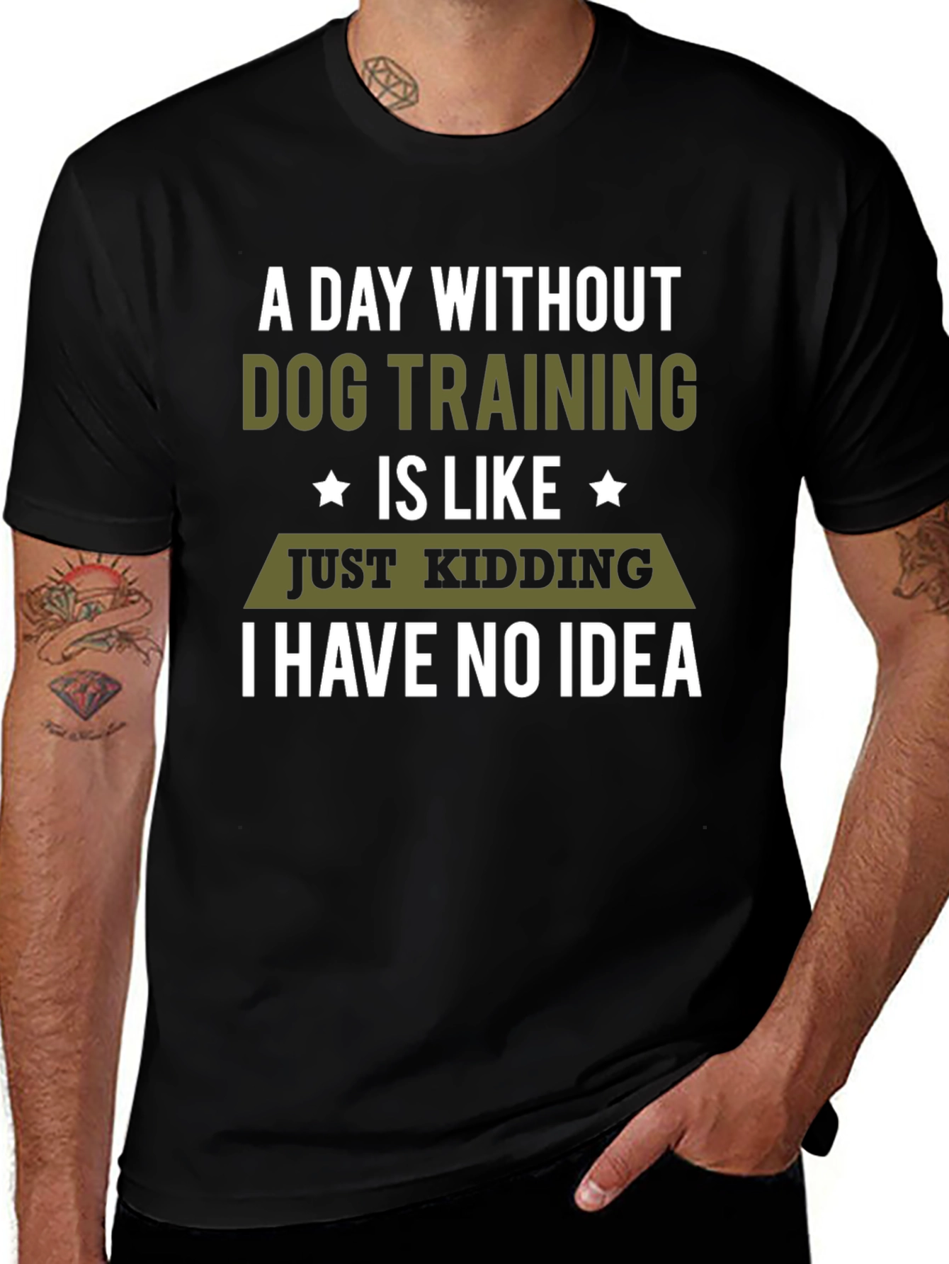 Variant 25 of Dog Training Humor T-Shirt
