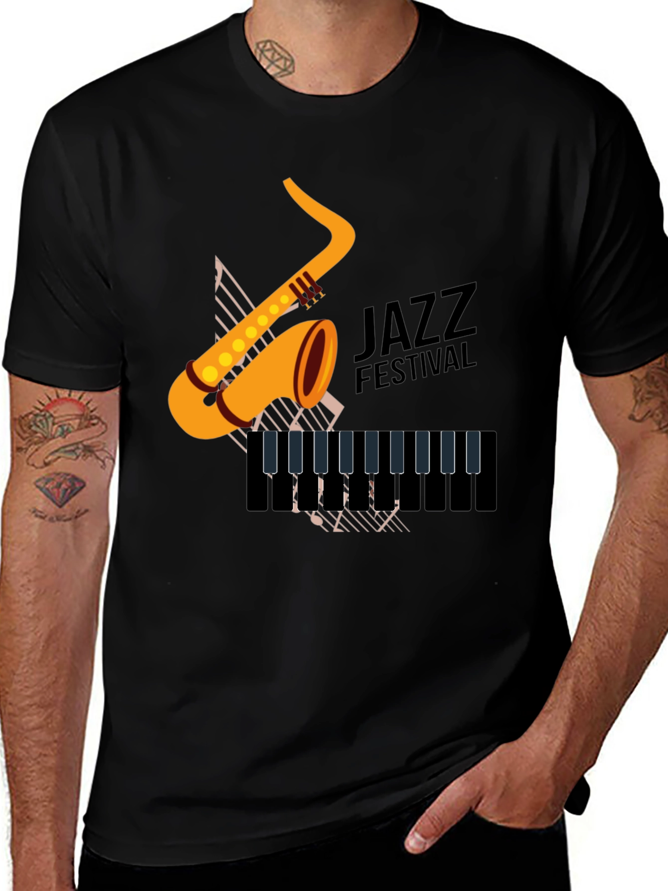 Variant 30 of Jazz Festival T-Shirt