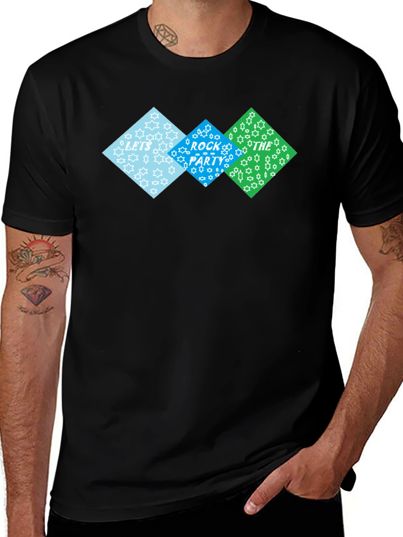 Variant 22 of Lets Rock the Party Graphic T-Shirt